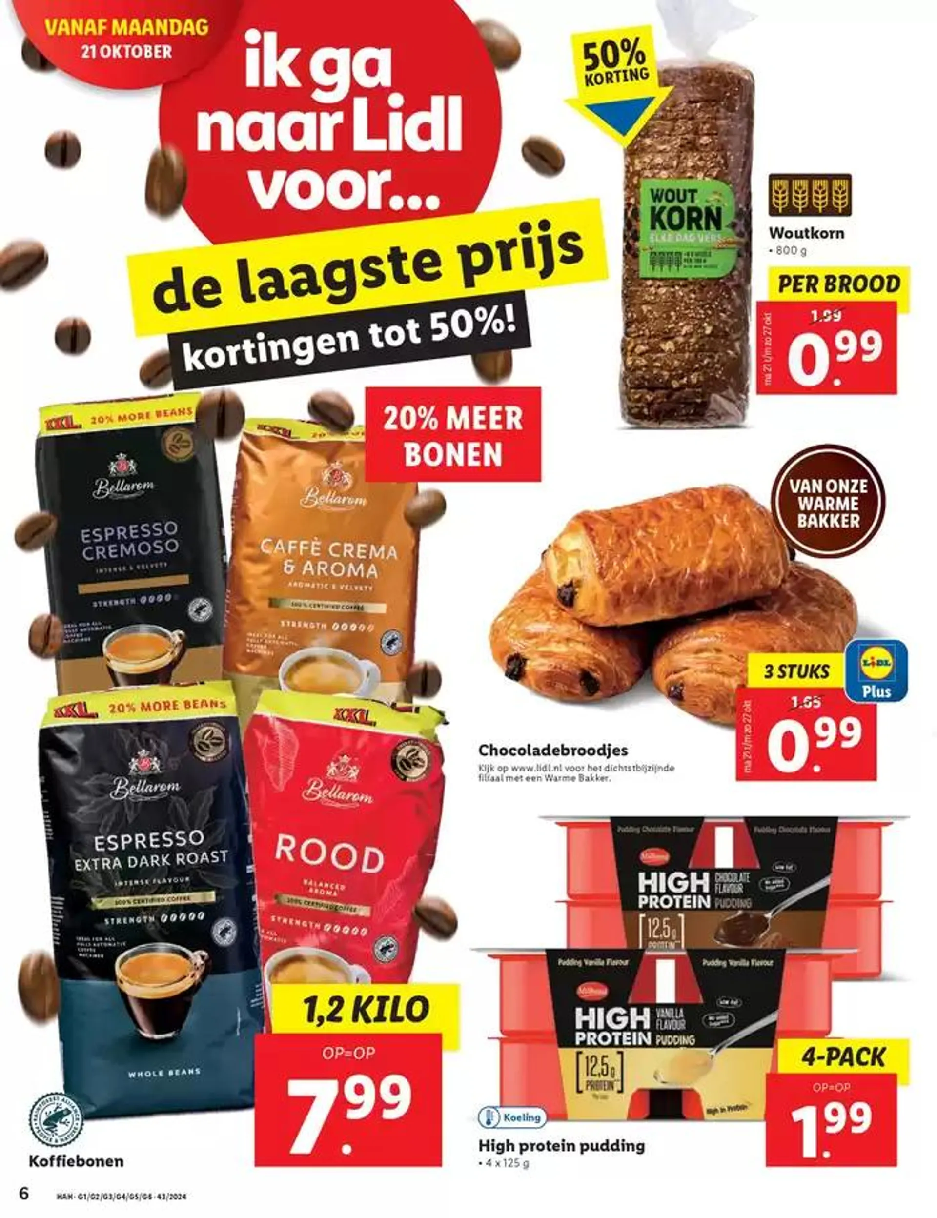 Topdeals en kortingen van 17 oktober tot 30 oktober 2024 - Folder pagina 6