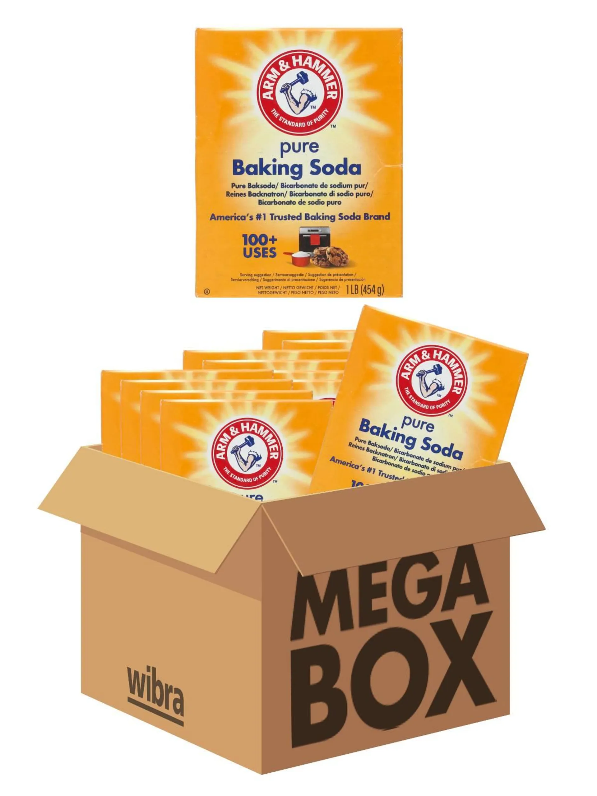 Pure Baking Soda megabox 12 pakken