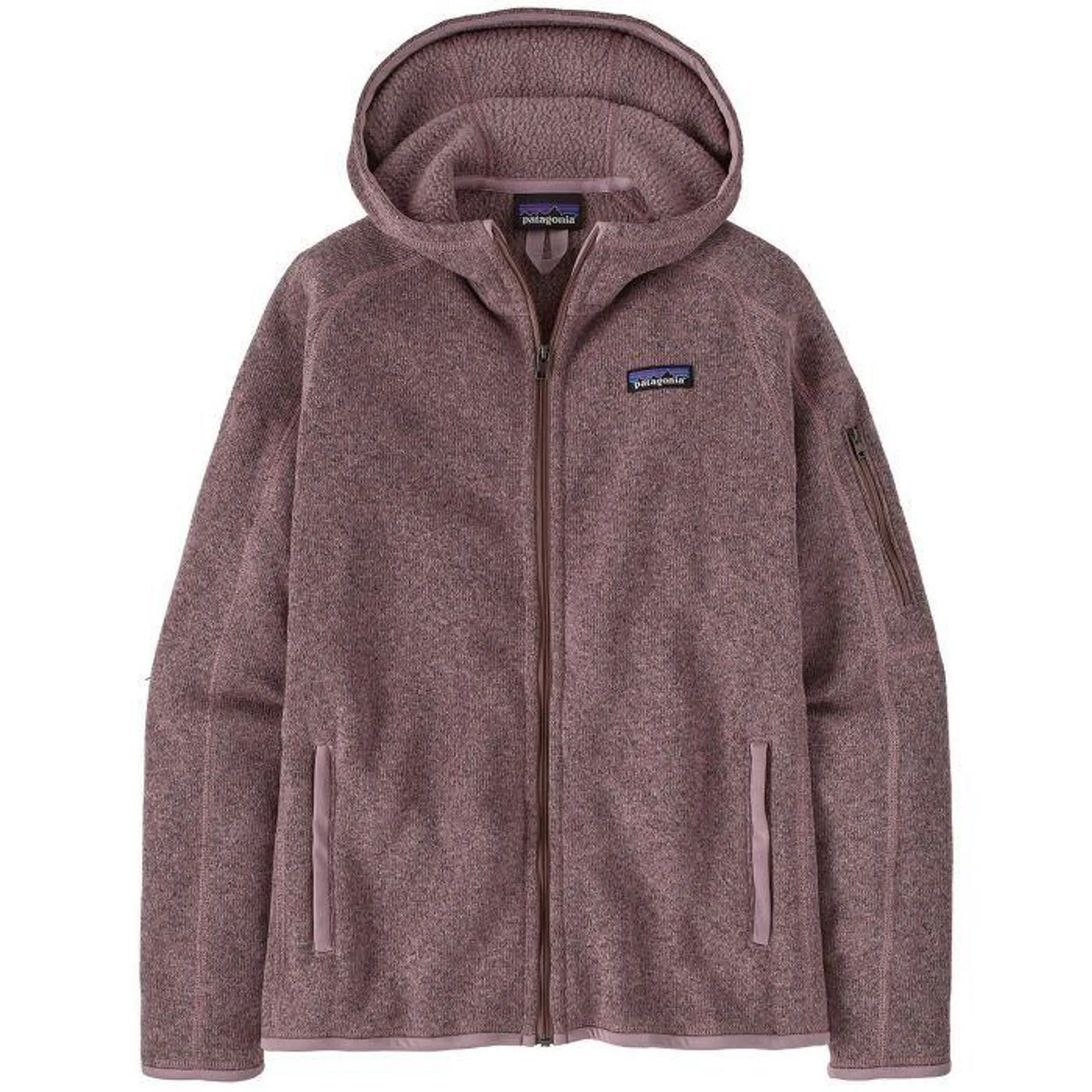 Better Sweater Hoody fleece vest dames stormy mauve