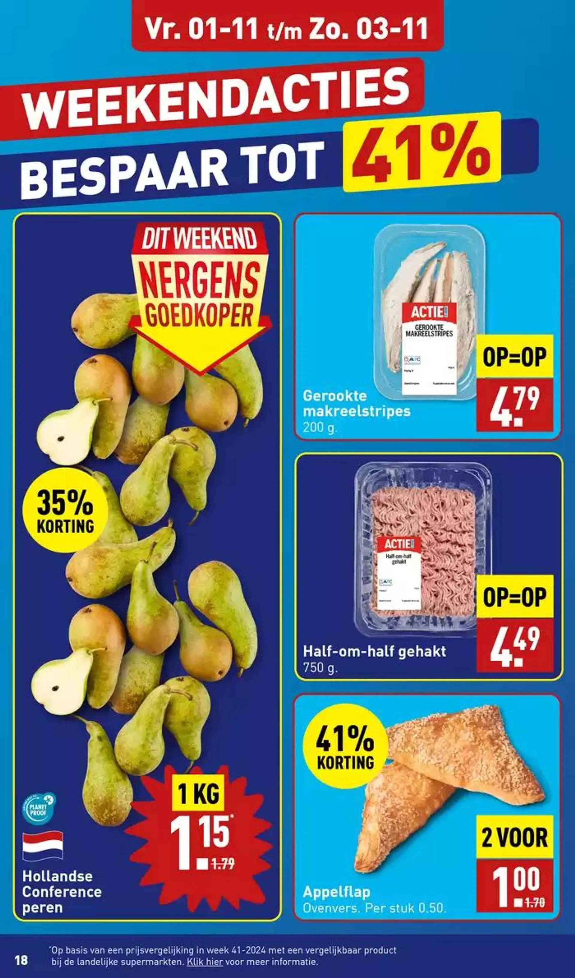 Folder Aldi van 31 oktober tot 14 november 2024 - Folder pagina 18