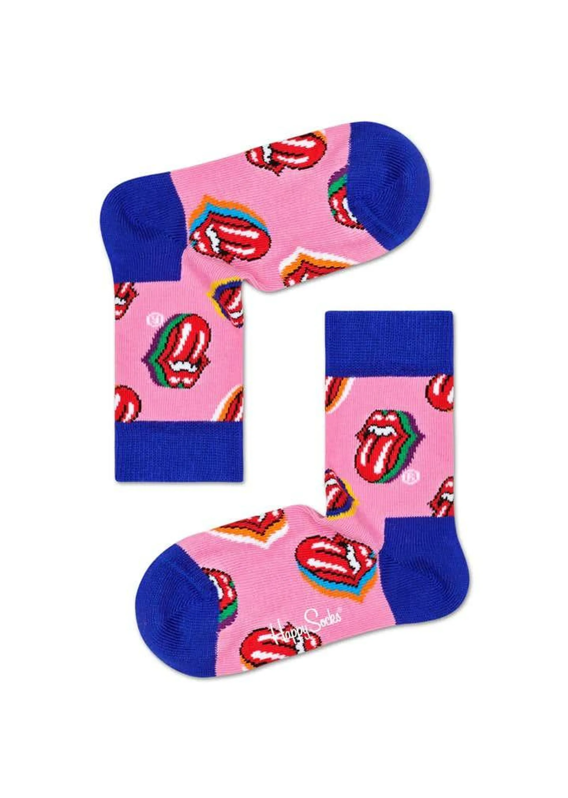 Kids Rolling Stones Candy Kiss Sock