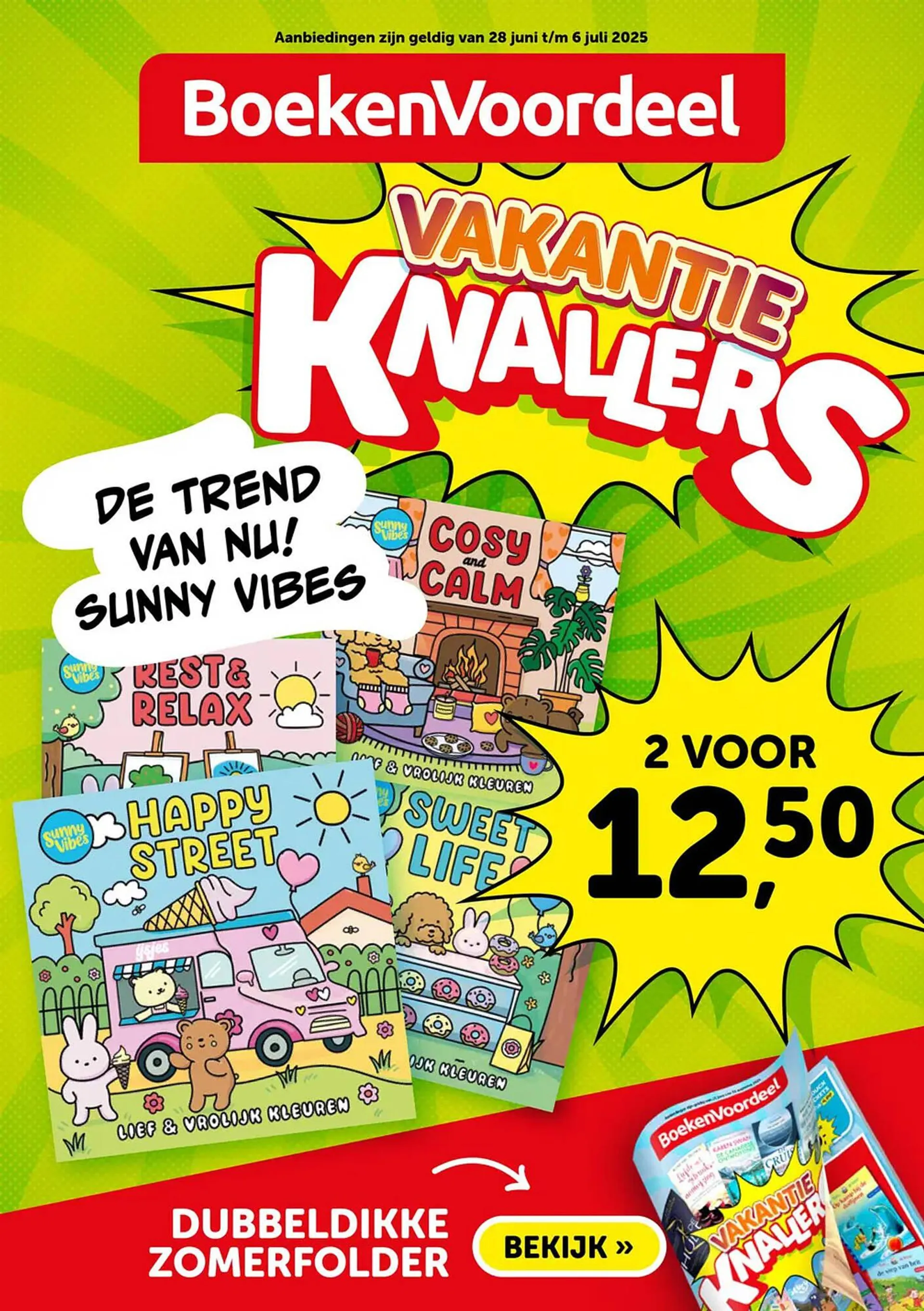 Boekenvoordeel folder van 28 juni tot 6 juli 2025 - Folder pagina 1