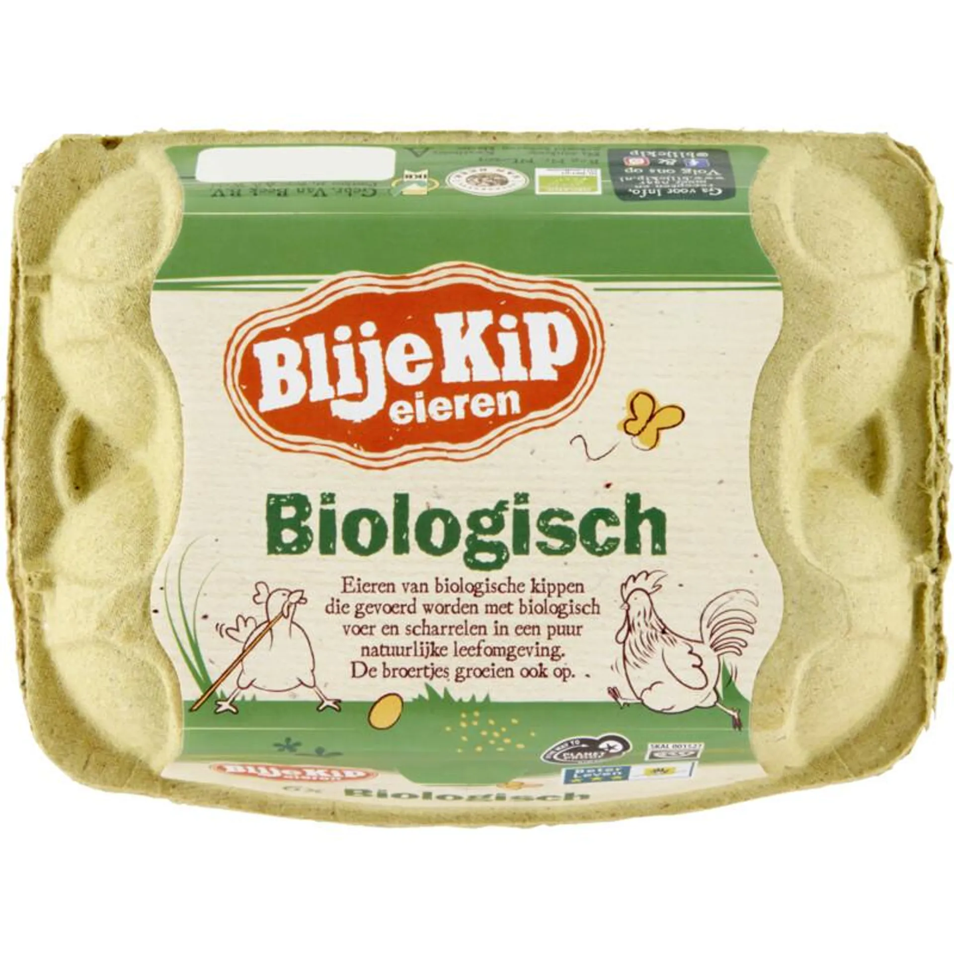 Blije Kip eieren Biologische eieren