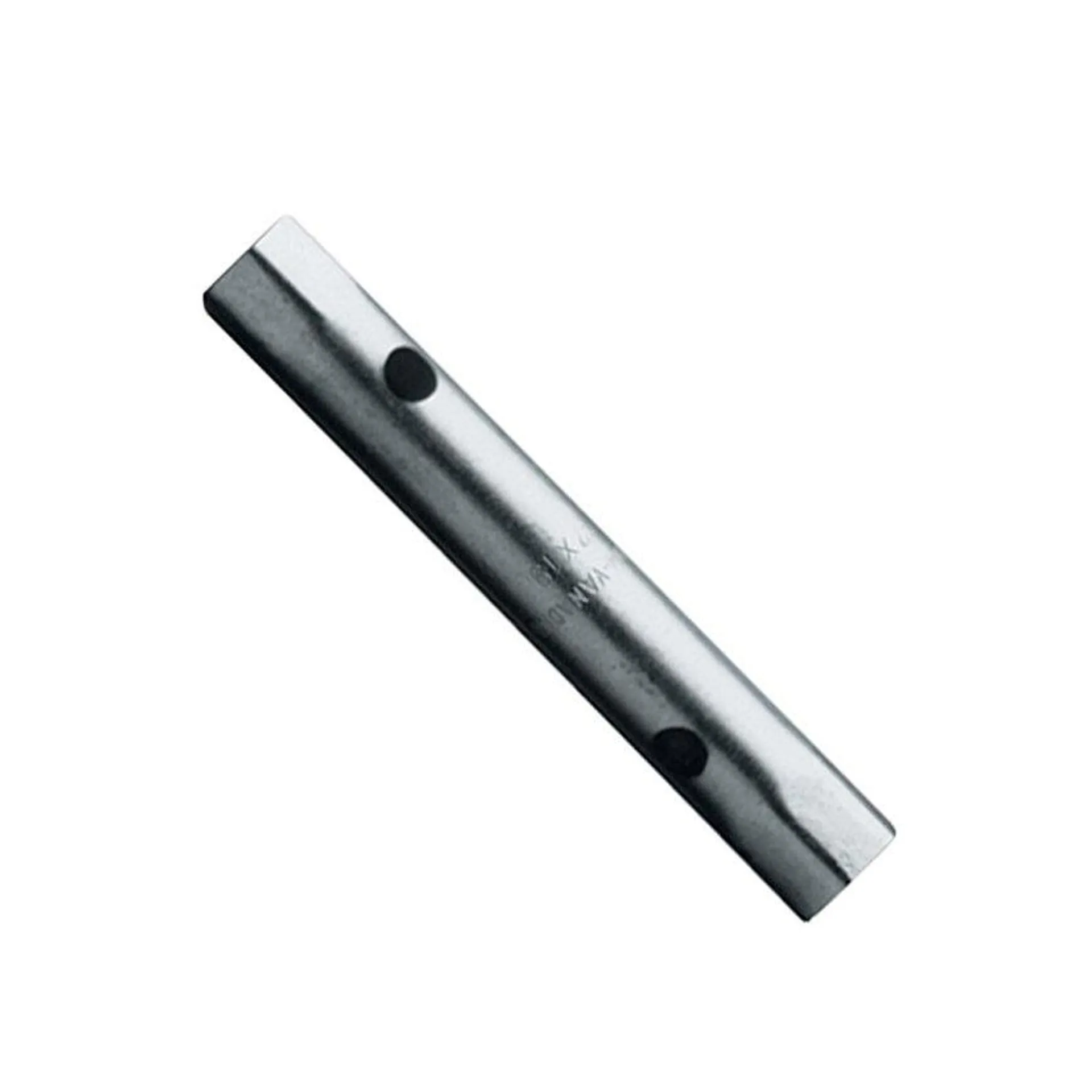 Promat pijpsleutel, verchroomd, l = 140 mm, sleutelwijdte 10 x 13 mm, boring 8,5 mm