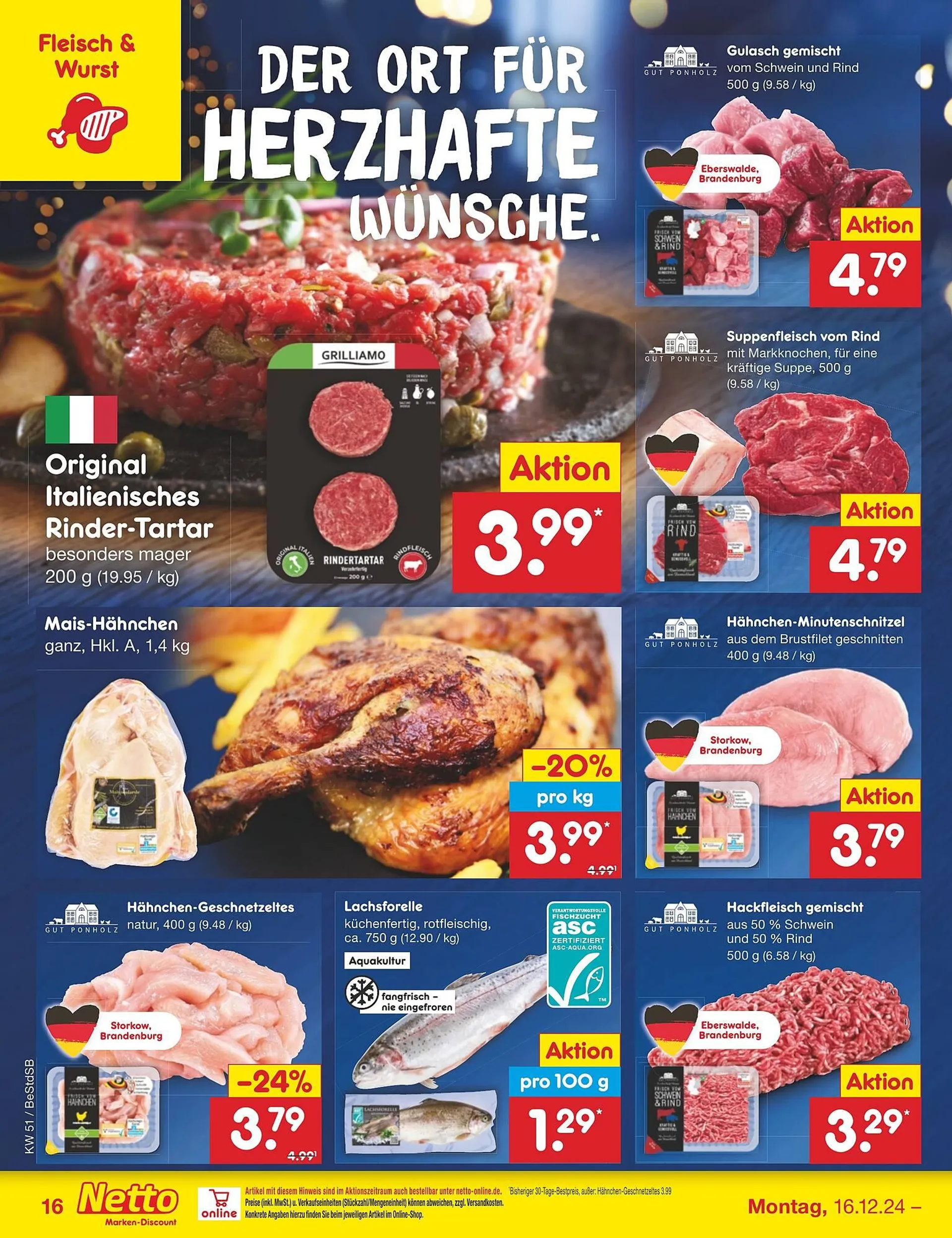 Netto Marken-Discount DE folder van 16 december tot 21 december 2024 - Folder pagina 16