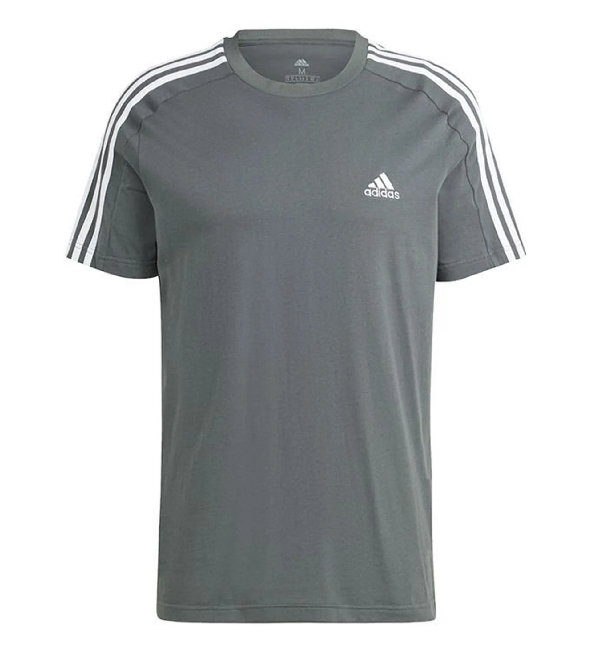 adidas Men Essentials Single Jersey 3-Stripes T-shirt