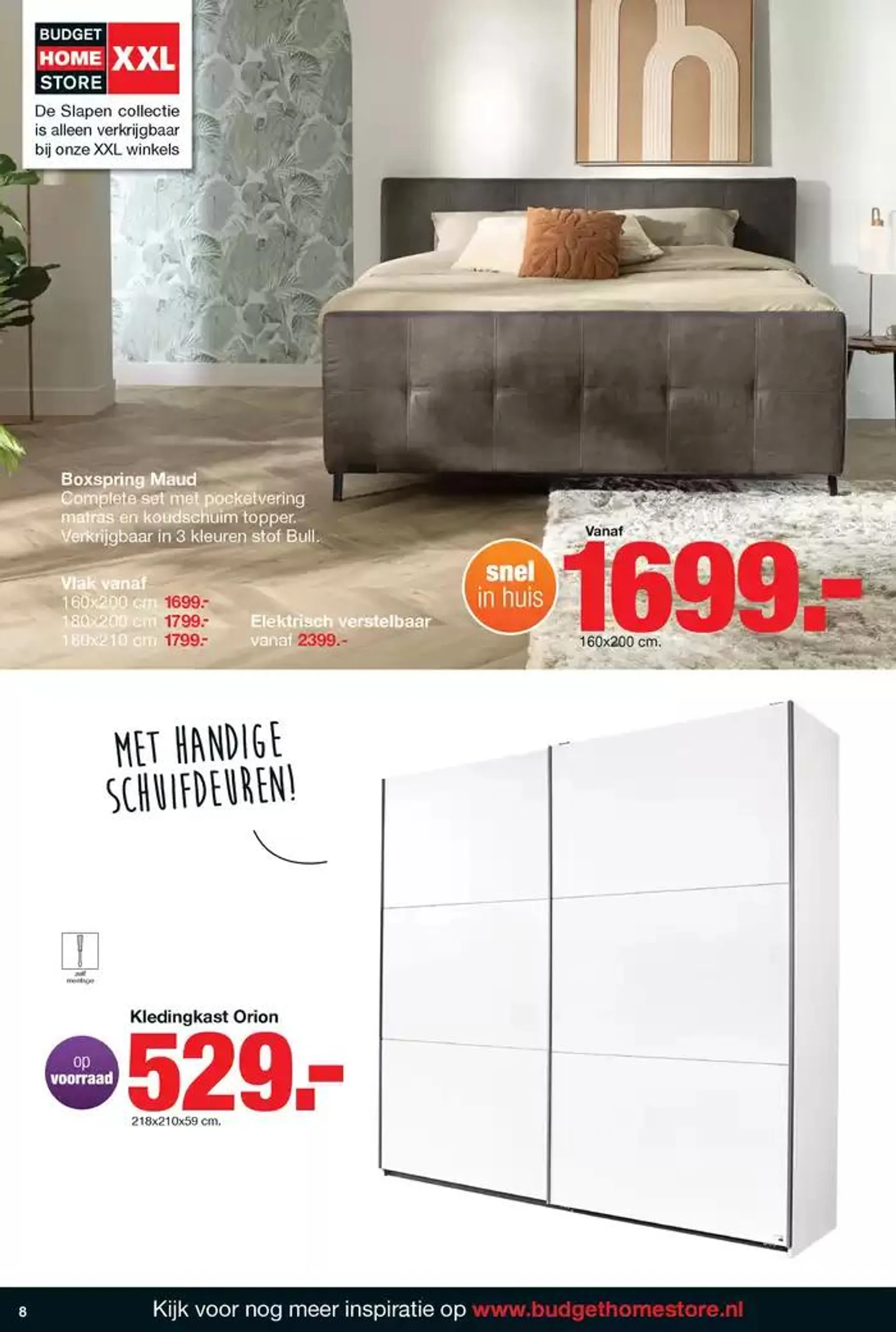 Budget Home Store folder van 29 oktober tot 12 november 2024 - Folder pagina 8