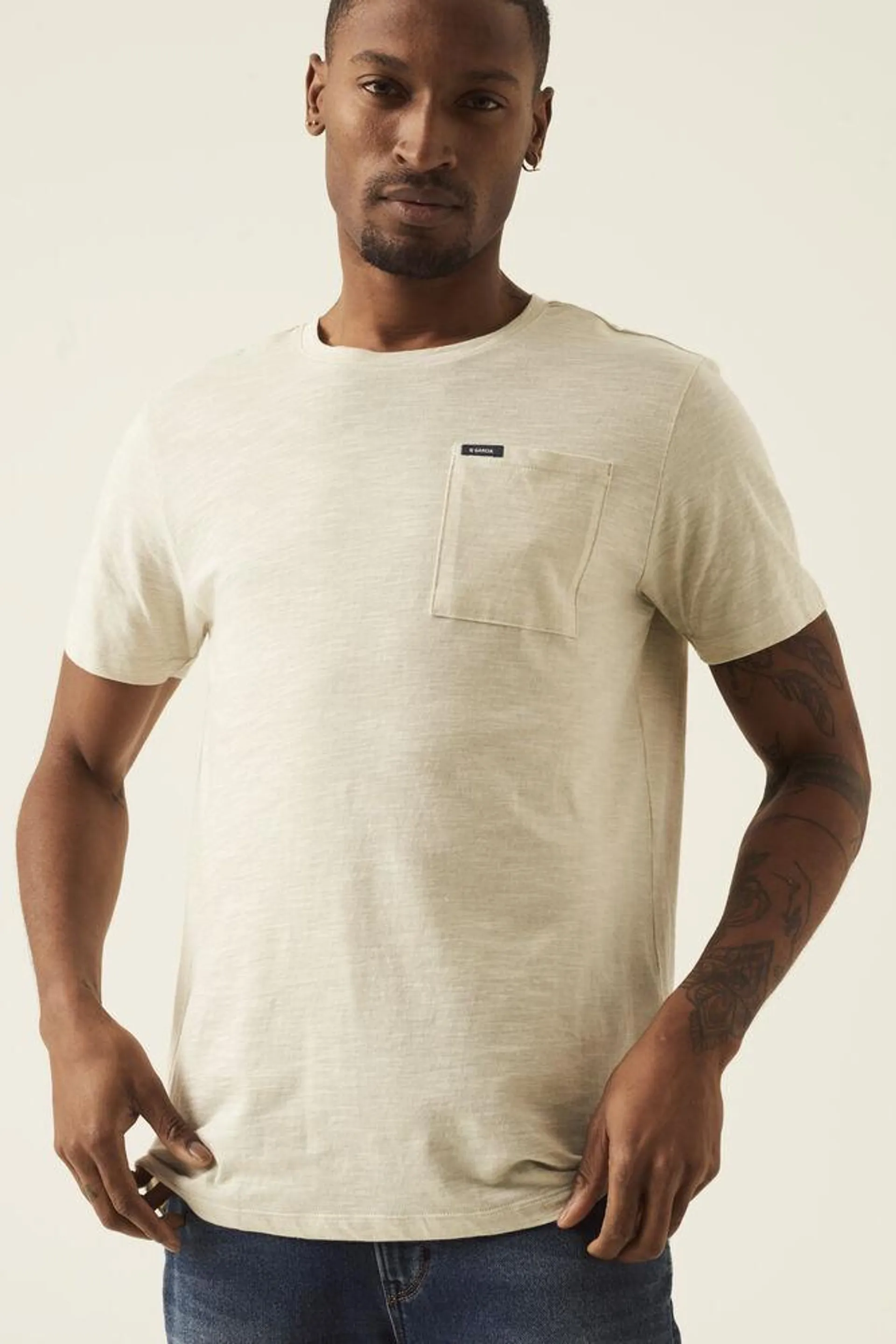 garcia t-shirt beige