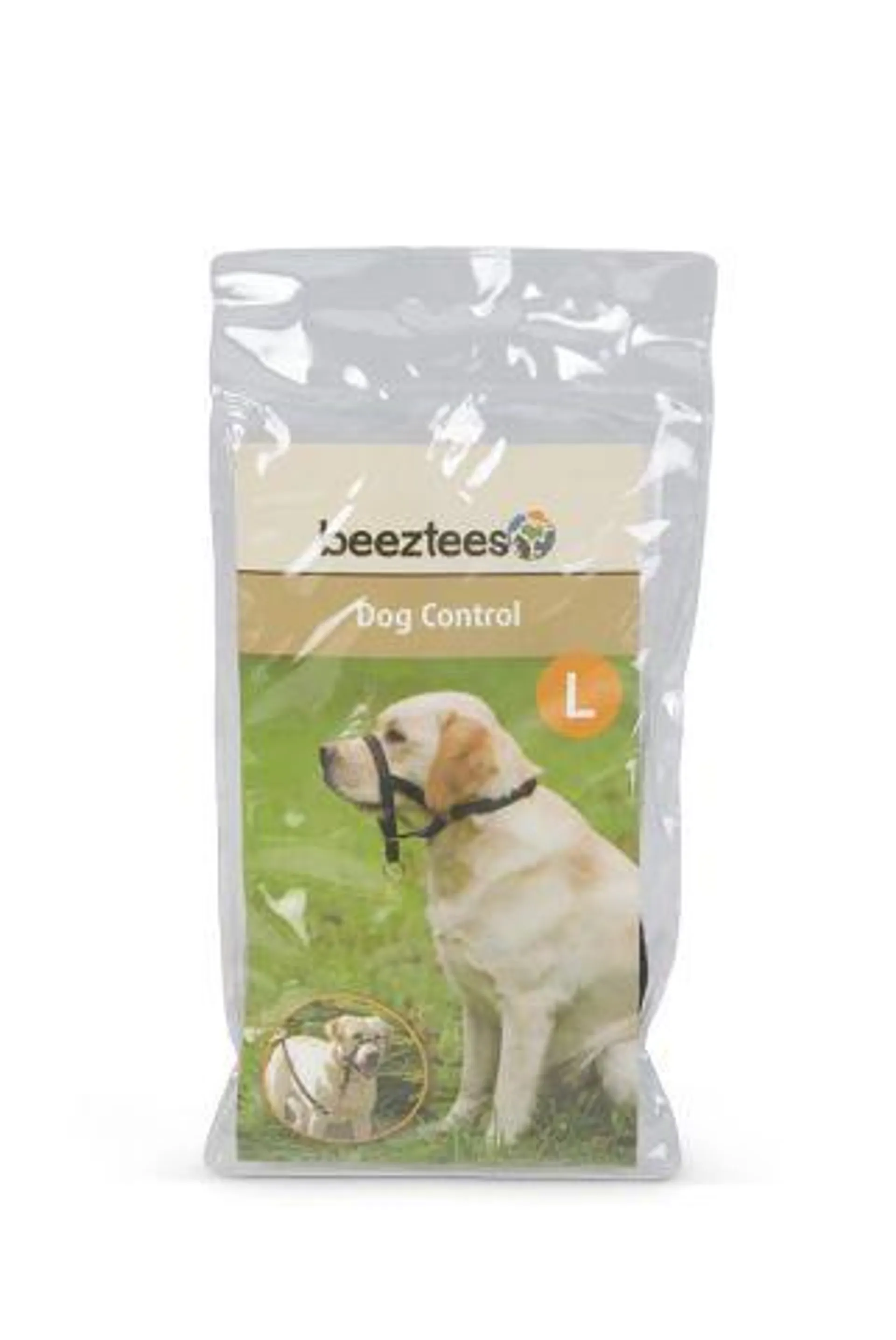 Beeztees Dog Control - Correctiehalsband - Nylon - Zwart