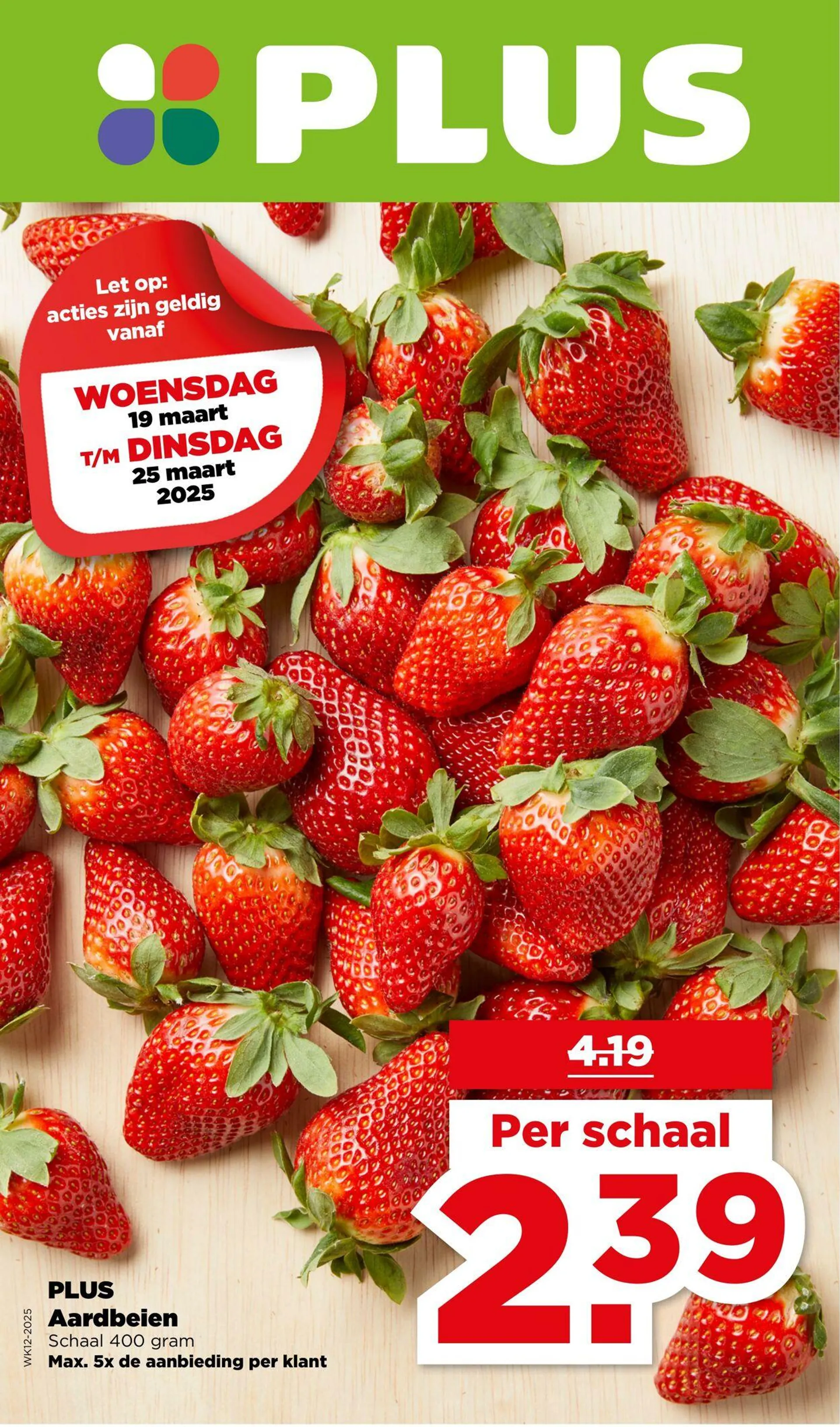 Plus Actuele folder van 10 augustus tot 24 augustus 2025 - Folder pagina 1