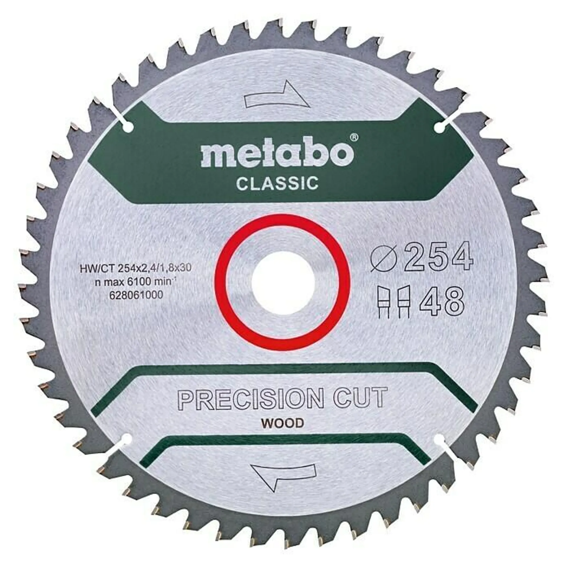 Metabo Classic Cirkelzaagblad Z48