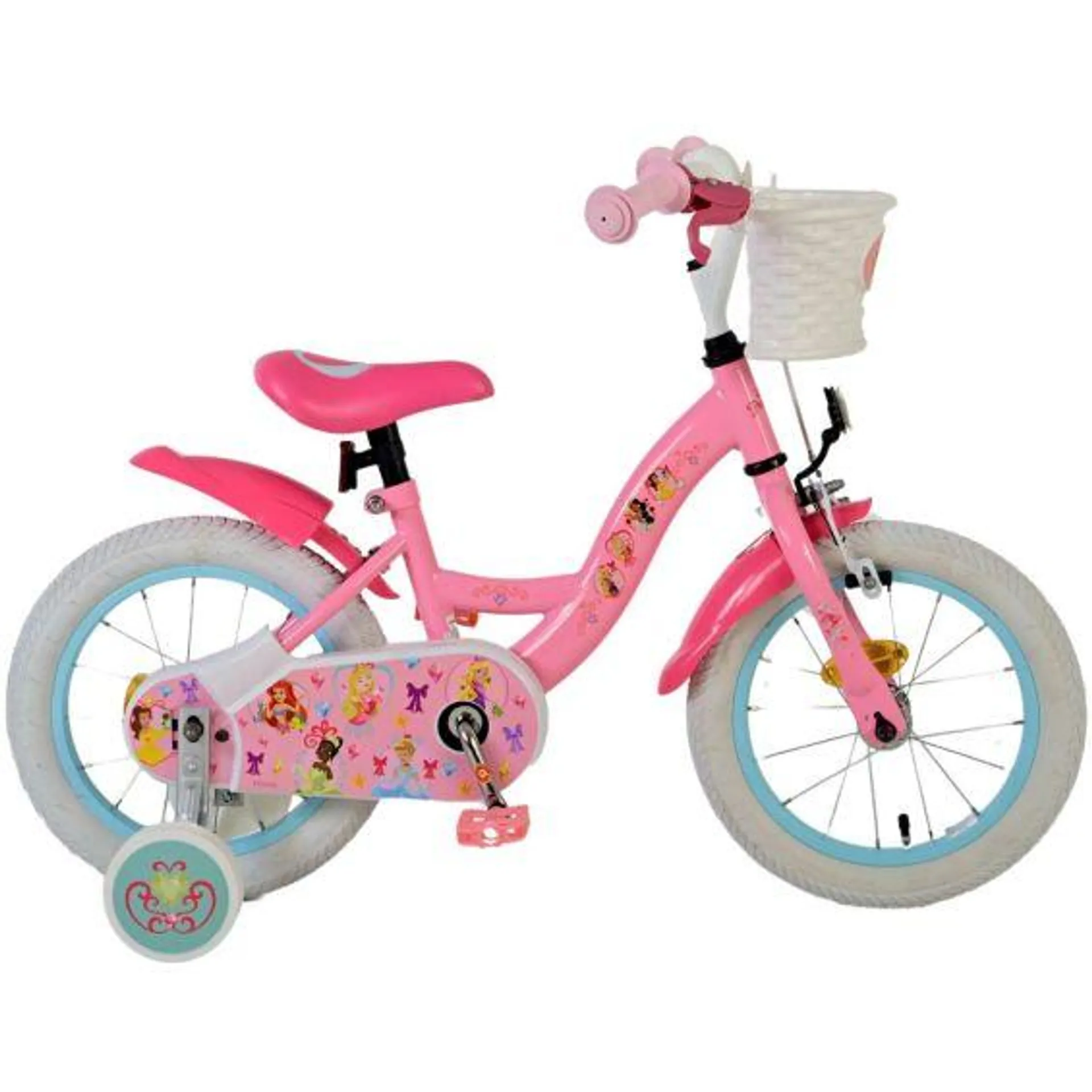 Princess kinderfiets 14 inch meisjes roze