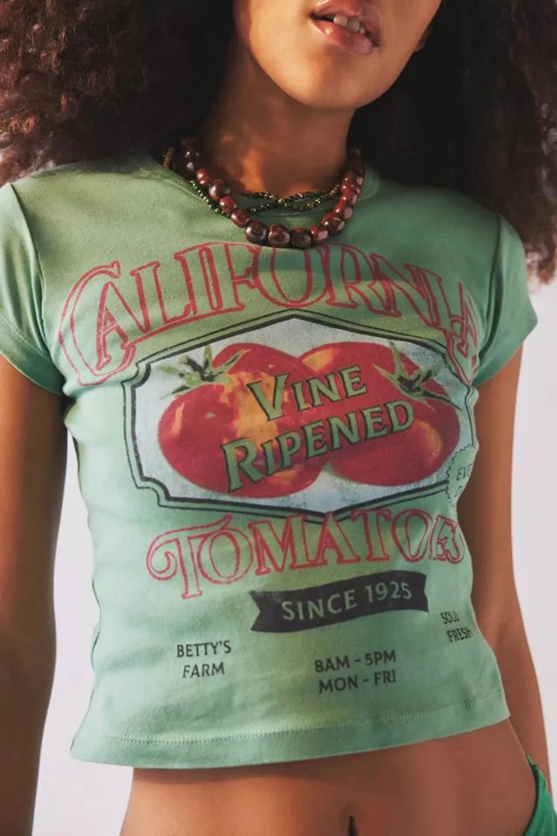 California Tomatoes Baby Tee