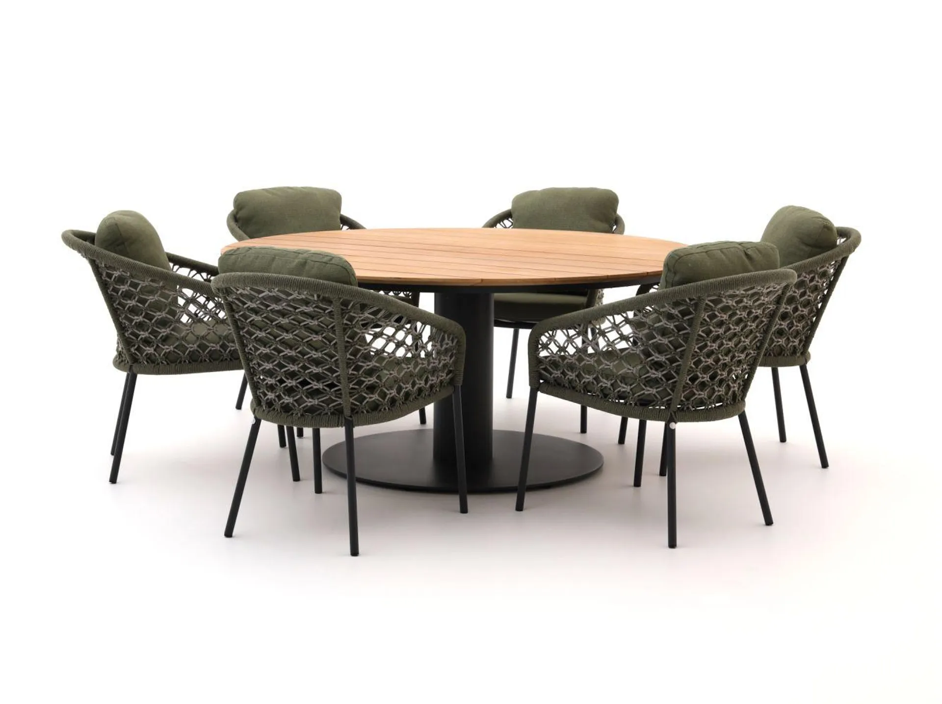 SUNS Nappa/Grado ø170cm dining tuinset 7-delig