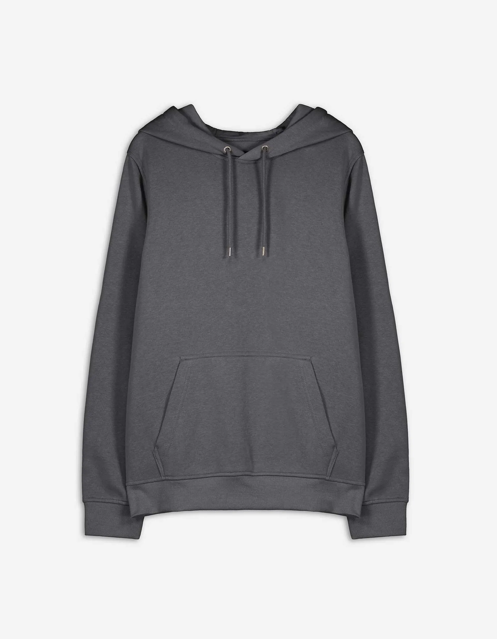 Hoodie - Regular Fit - dunkelgrau