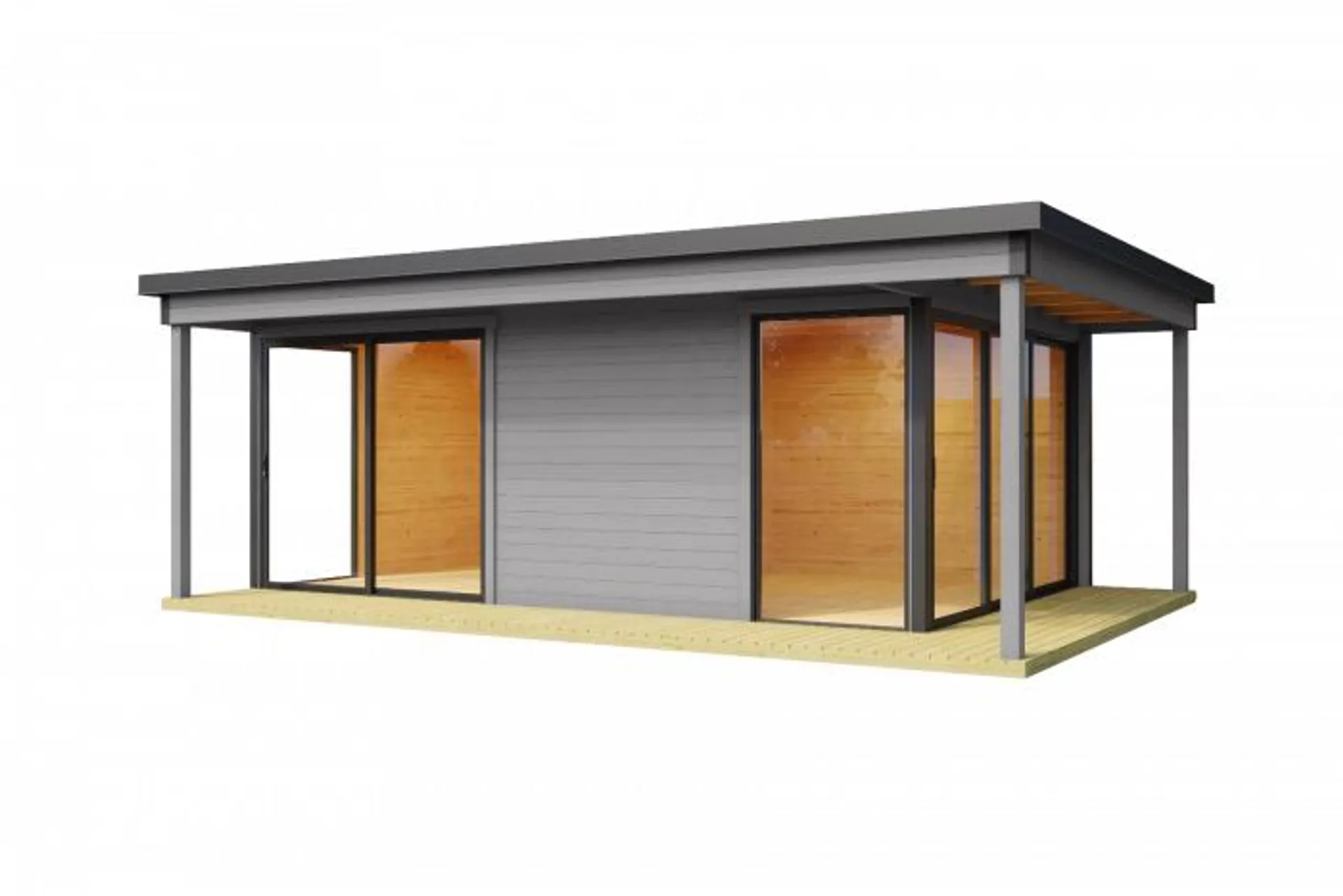 Lasita Maja Tuinhuis Domeo 3 Loggia Lightgrey/Anthracite