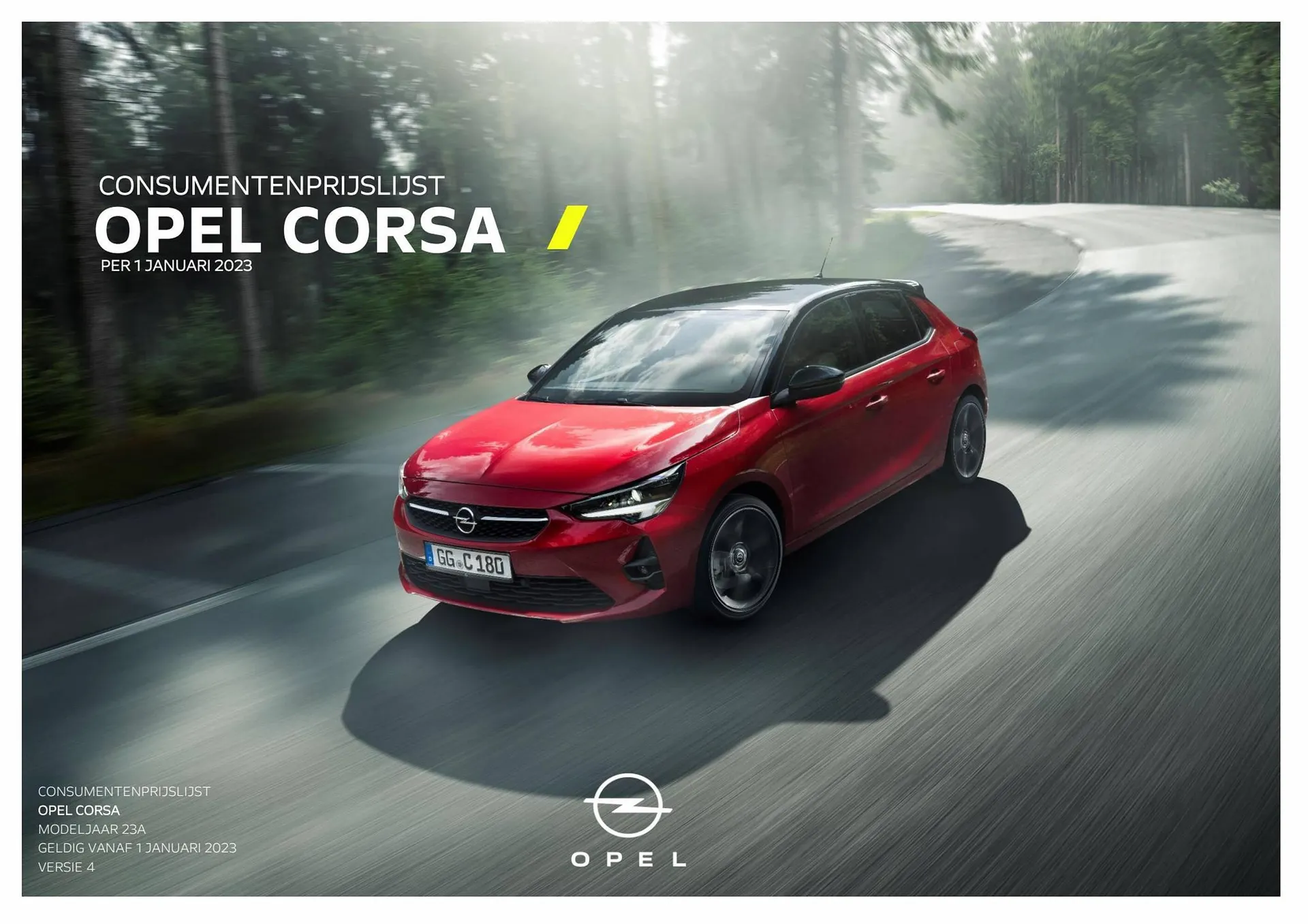Opel Corsa folder - 1