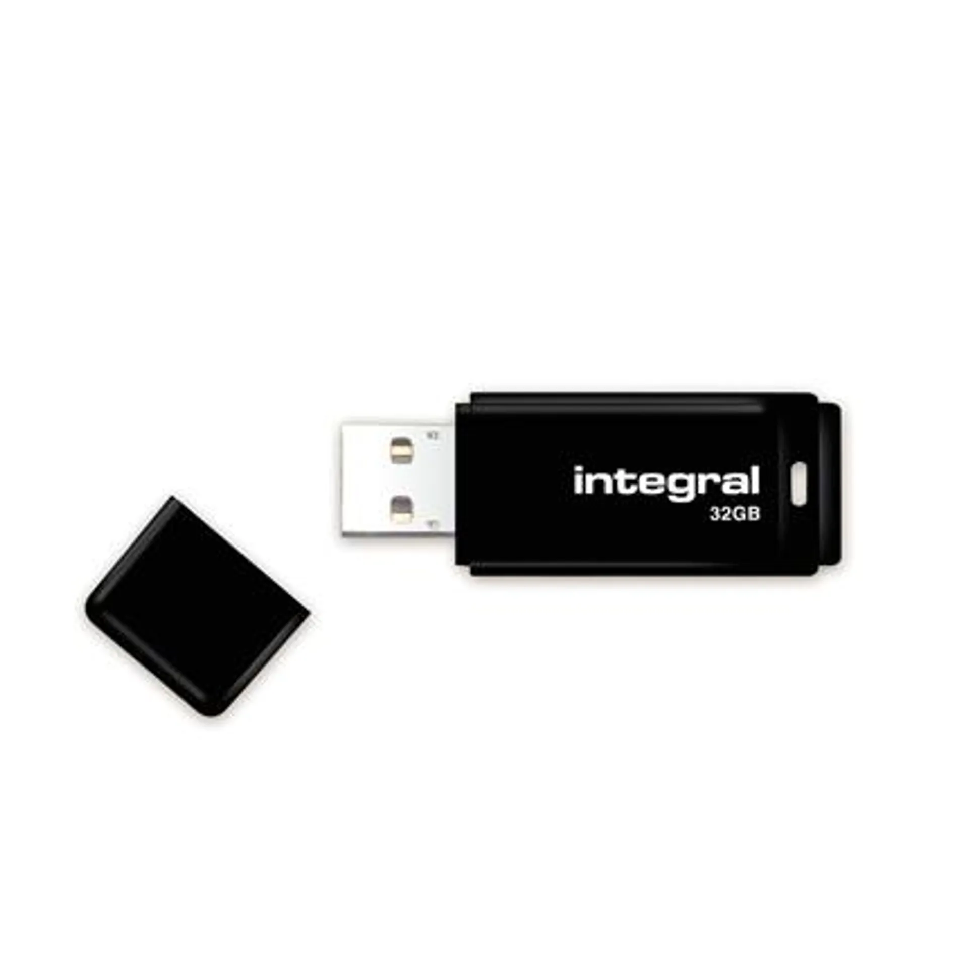 Integral USB Stick 2.0 32GB zwart