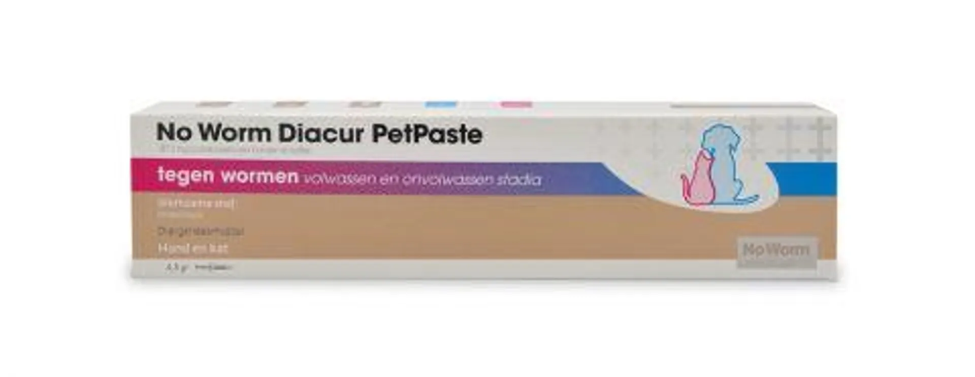 No Worm Diacur PetPaste - Wormenmiddel -