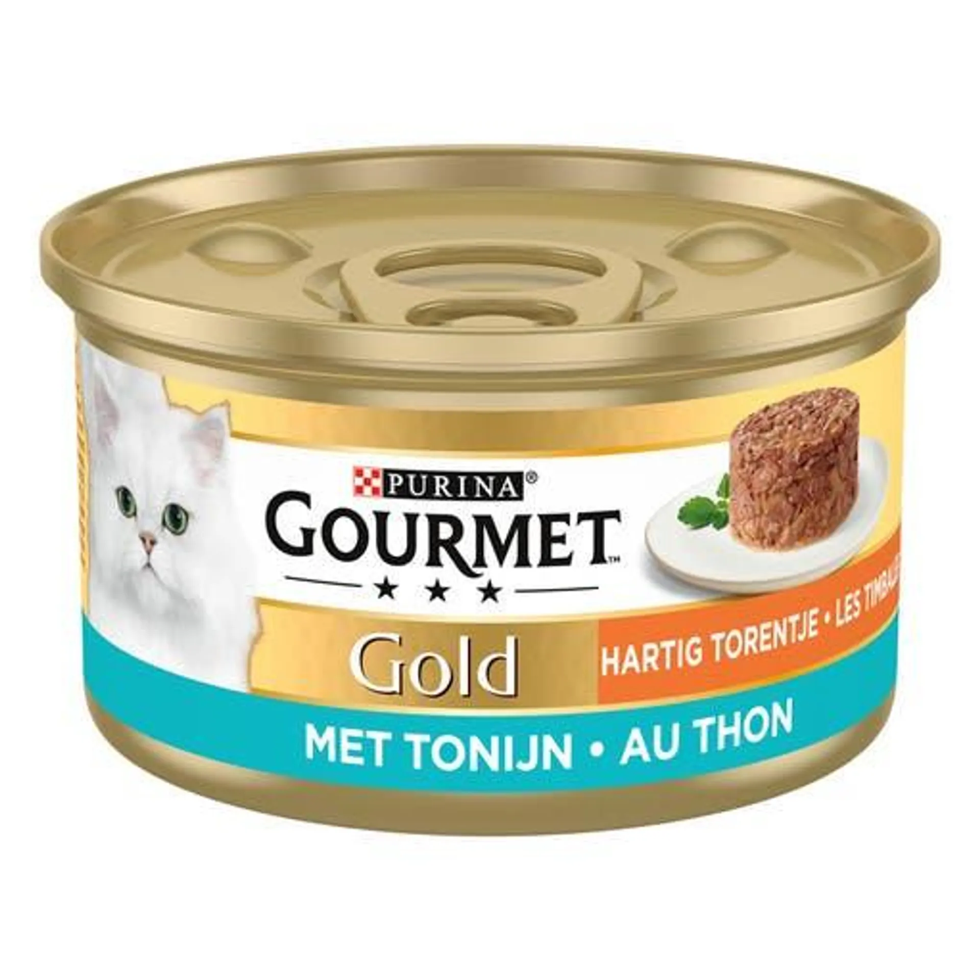 Natvoer voor katten Gold Timbales