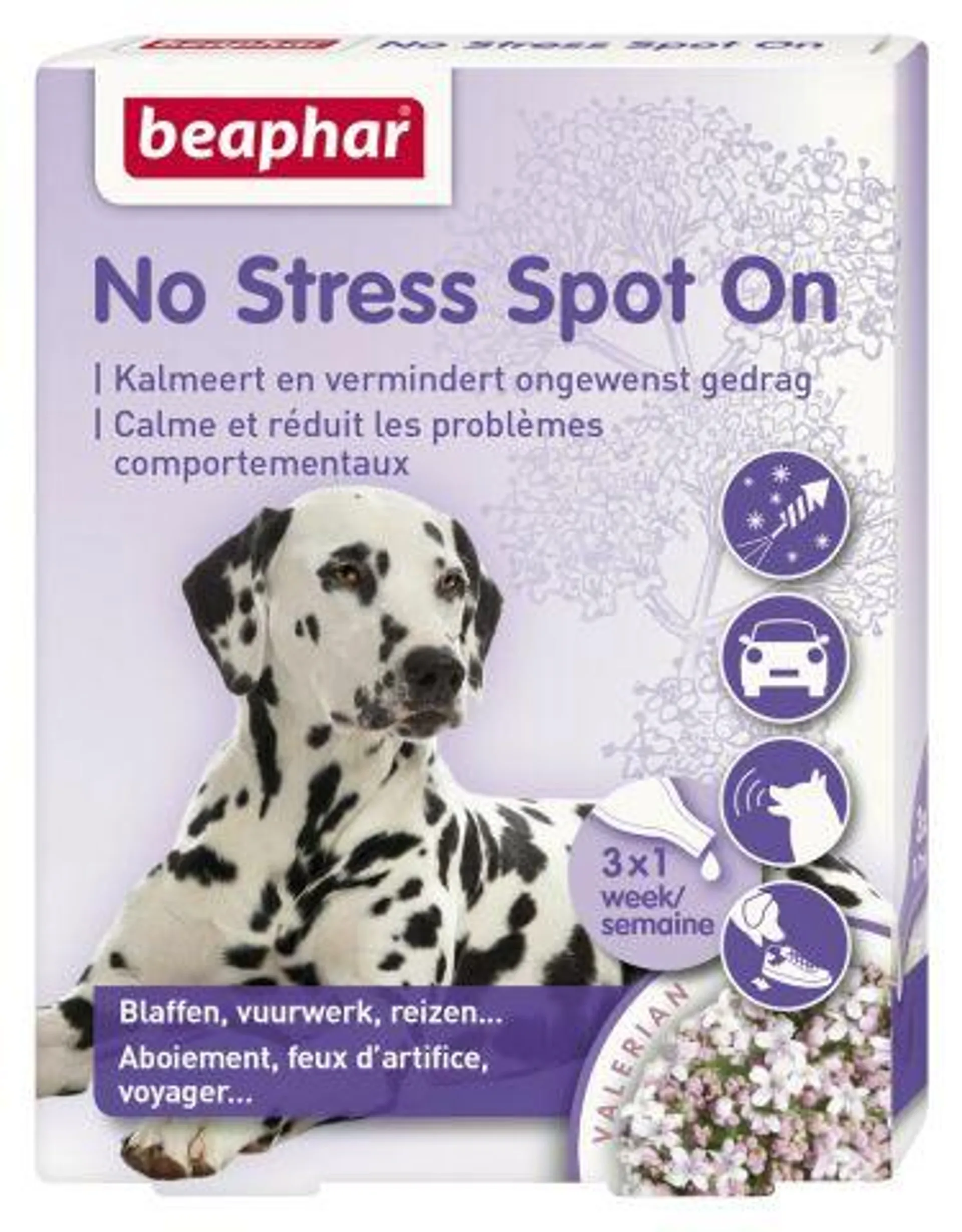 Beaphar No Stress Hond - Kalmeringsmiddel - 3 stuks