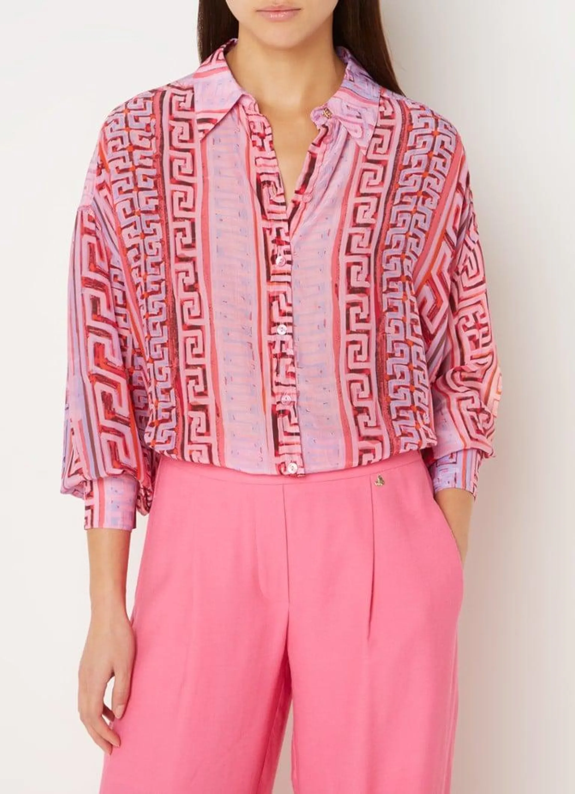 Gabriel oversized blouse met print