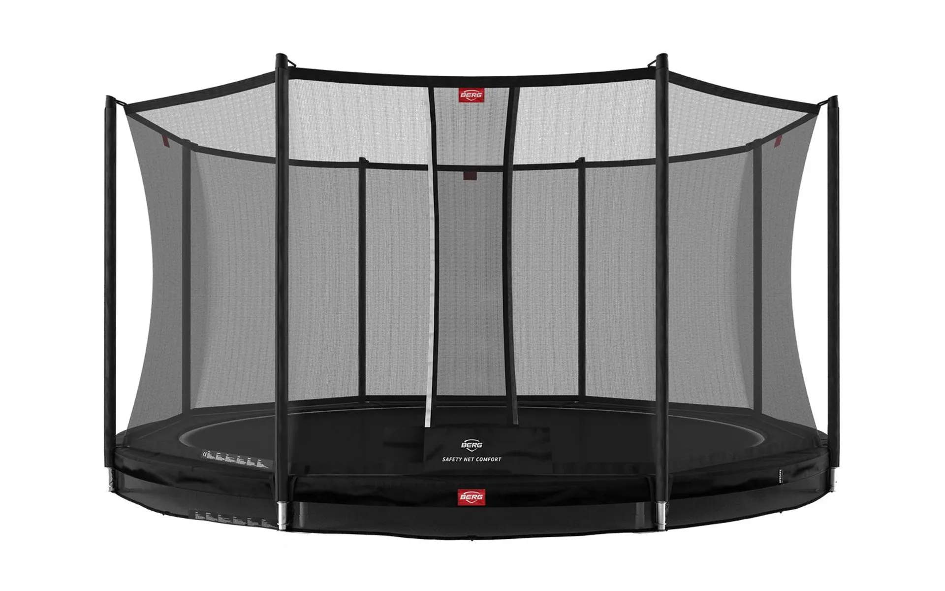 BERG Favorit InGround 430 Black + Safety Net Comfort