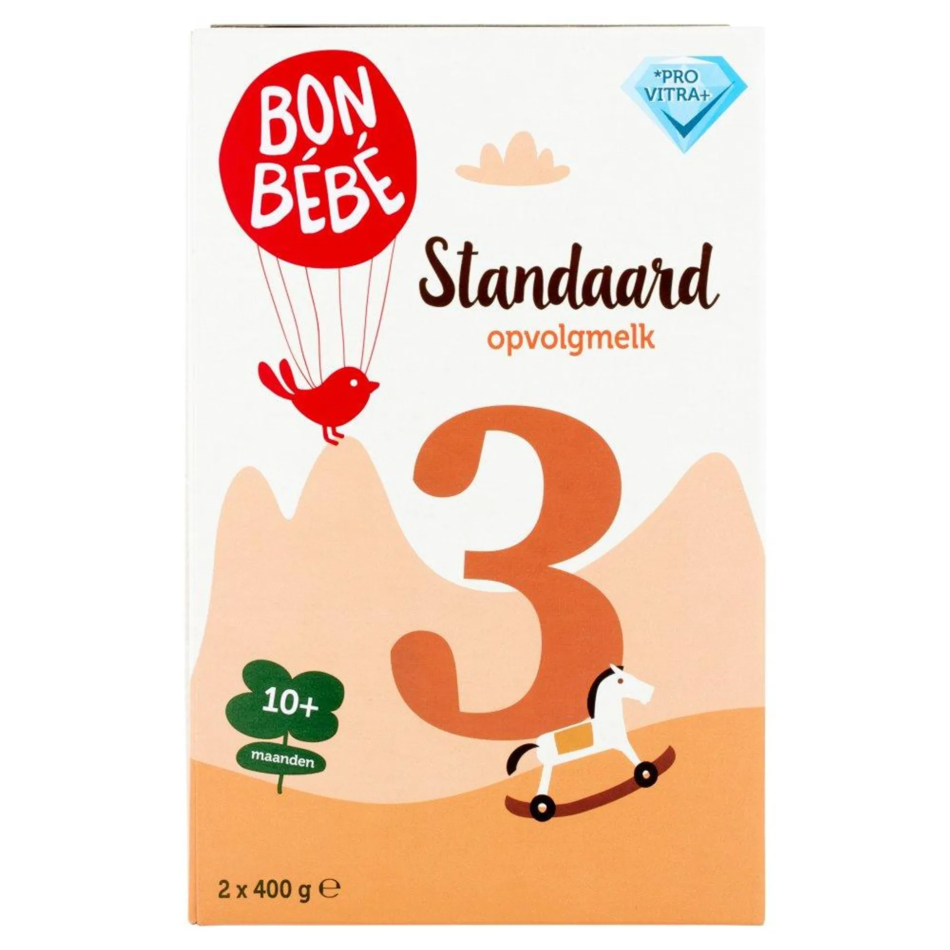 Bonbébé Standaard 3 Opvolgmelk 10+ Maanden 2 x 400 g