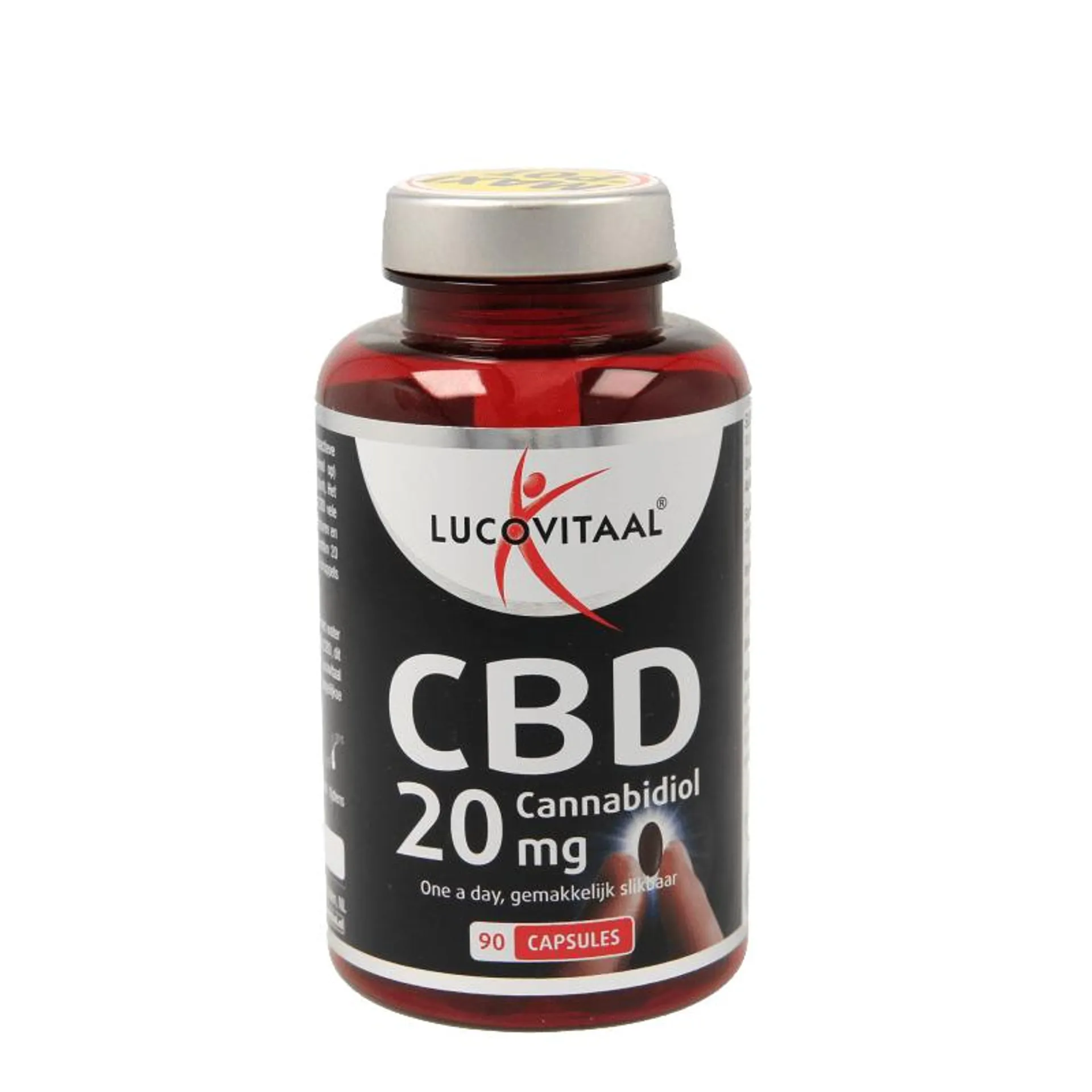 Lucovitaal Cannabidiol CBD 20mg 90 capsules