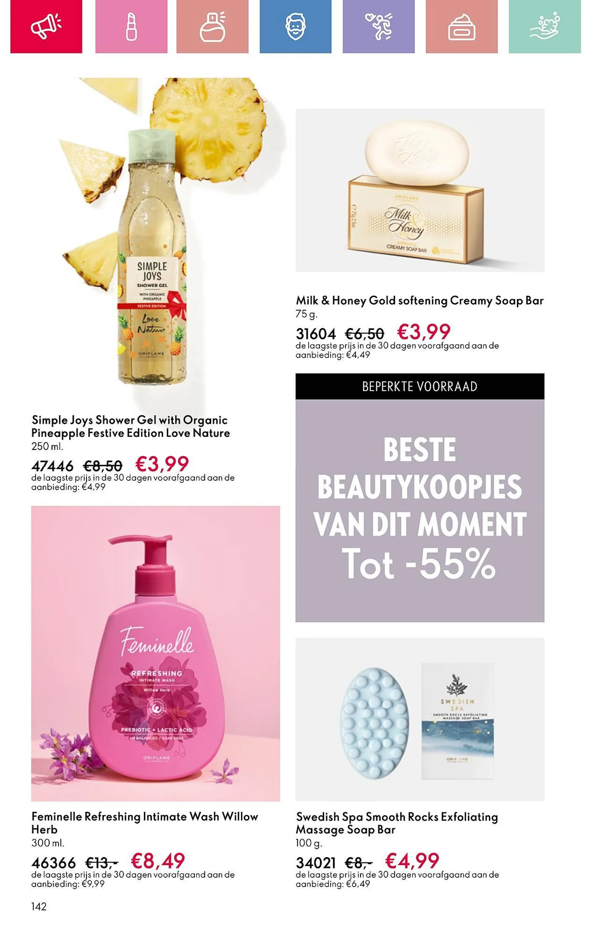 Oriflame folder van 7 mei tot 10 mei 2025 - Folder pagina 142