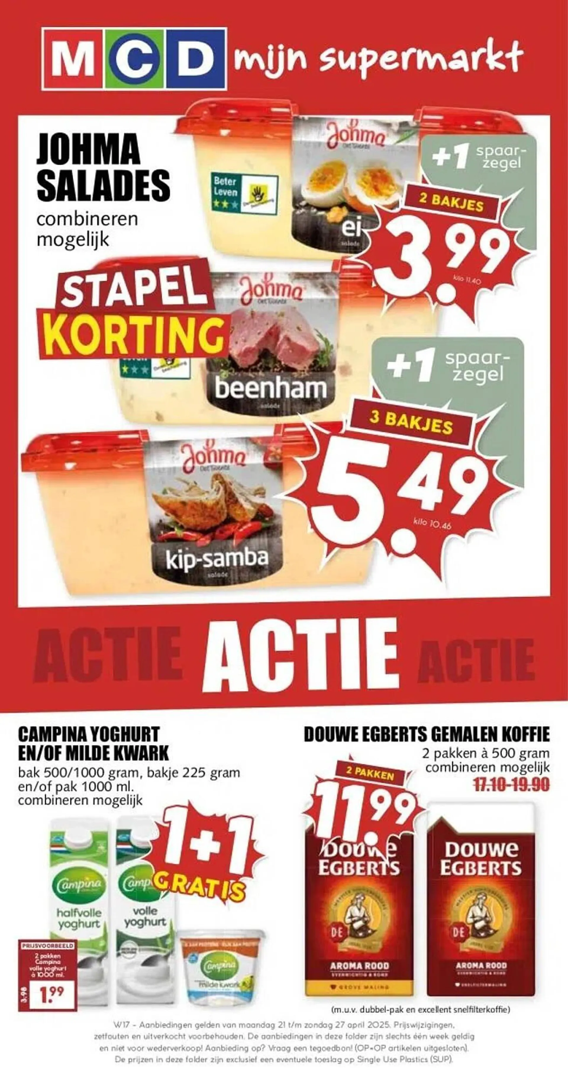 MCD Supermarkt folder - 1