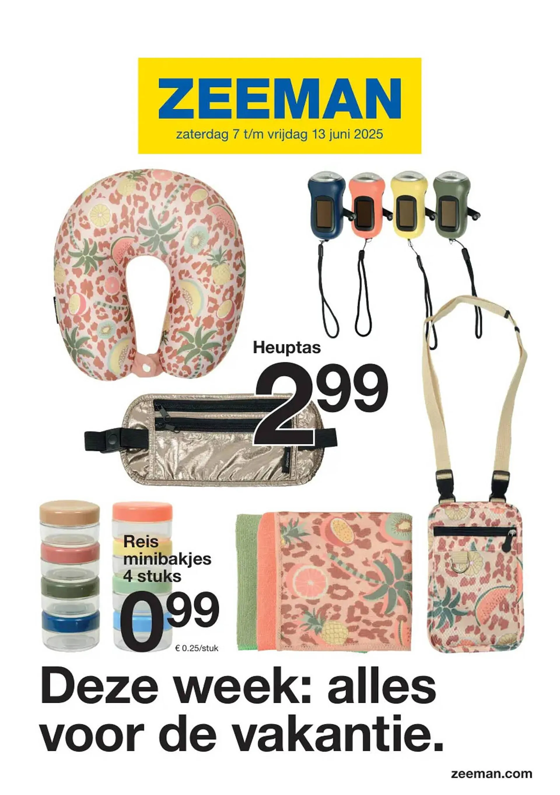 Zeeman folder van 7 juni tot 13 juni 2025 - Folder pagina 1