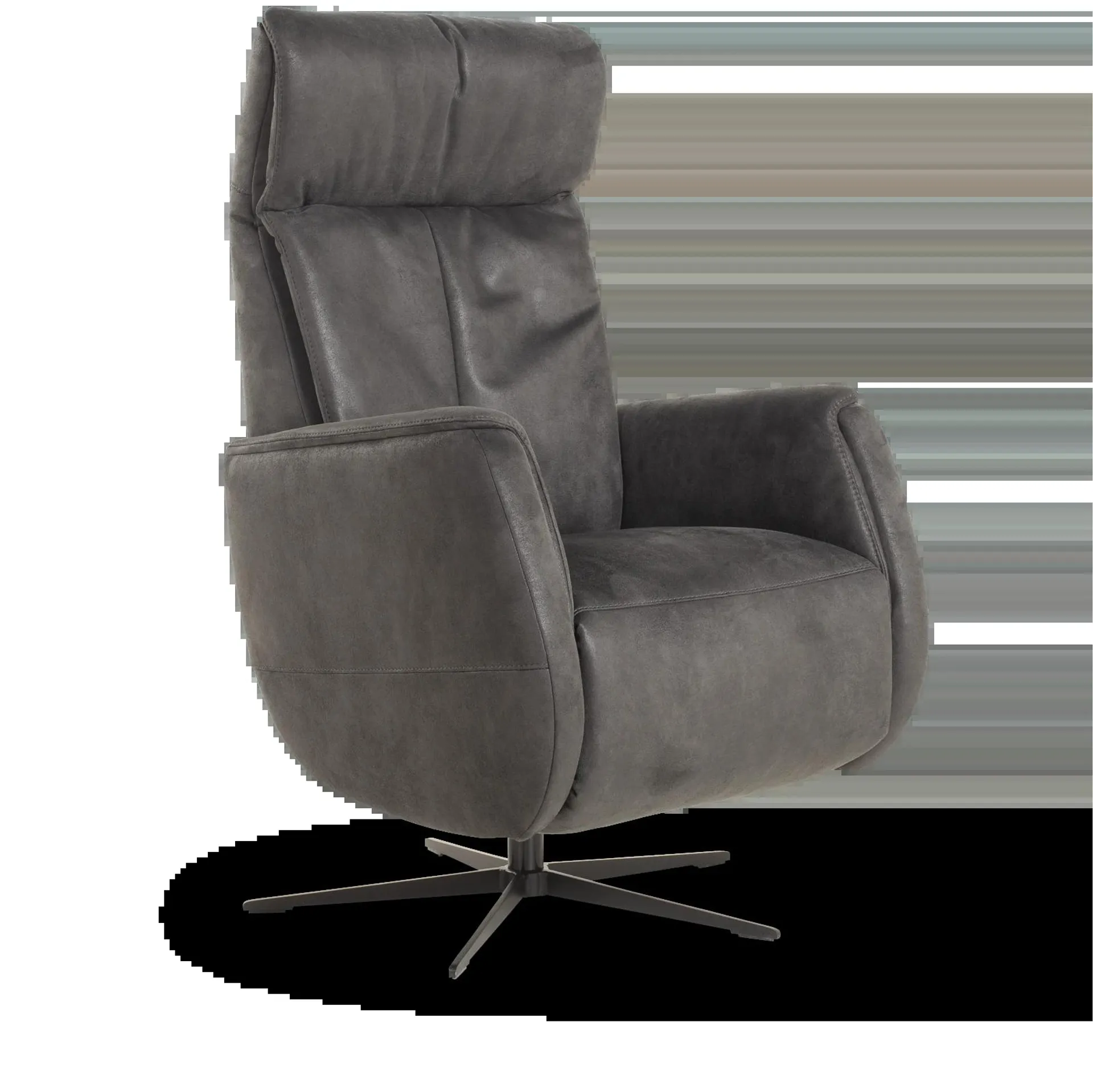 Relaxfauteuil Lazy - Bull Antraciet