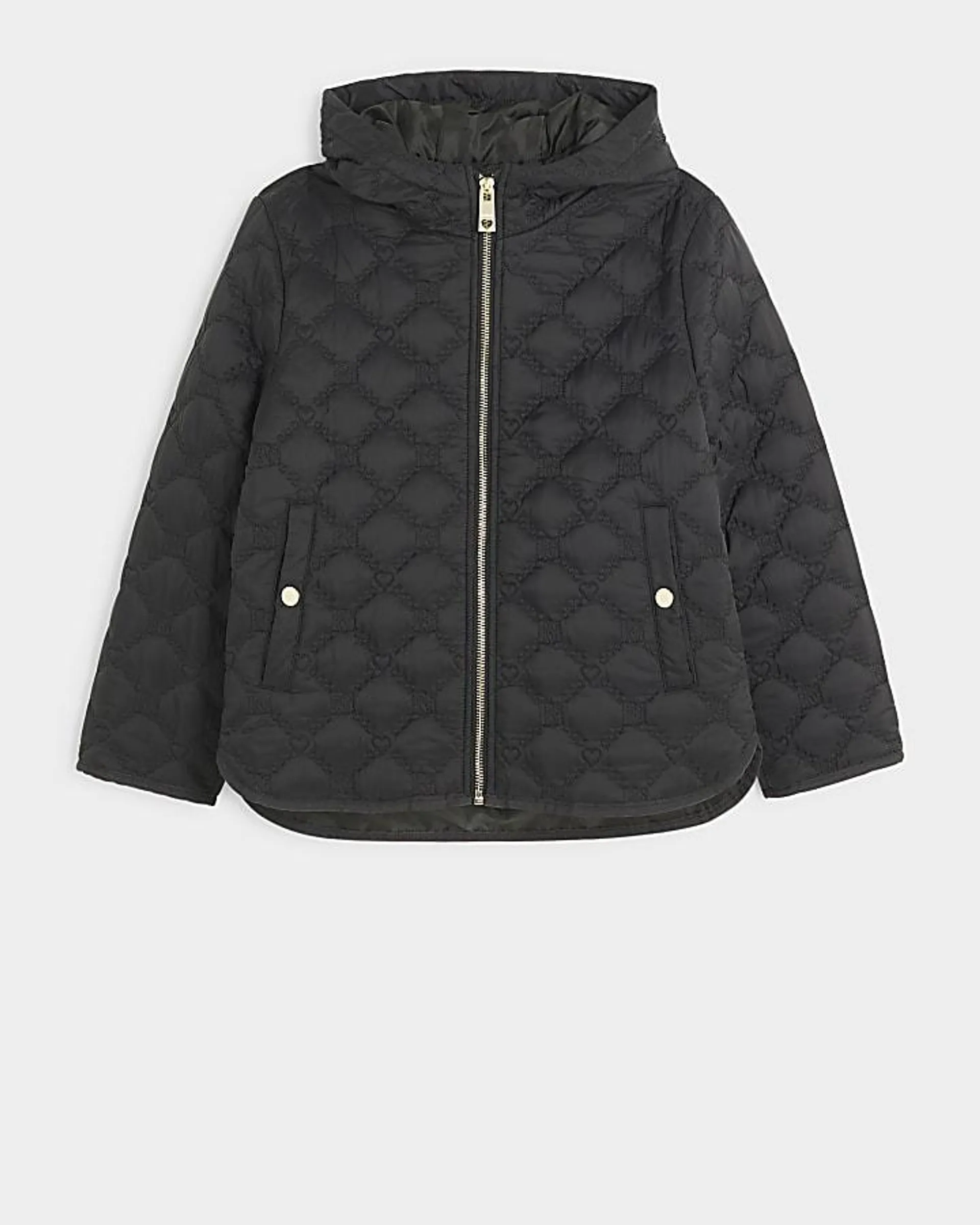 Girls padded puffer jacket