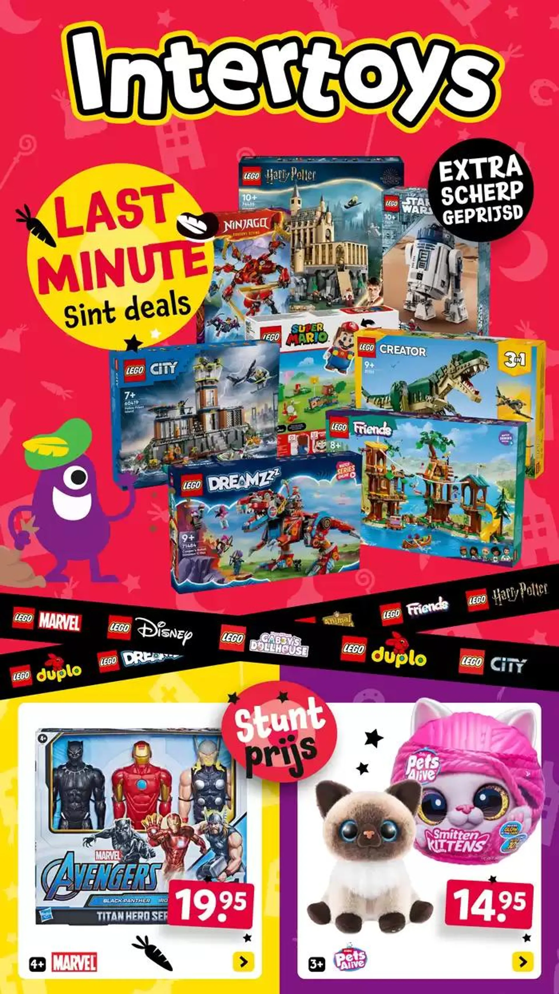 Intertoys Last Minute Sint deals folder 2024 - 1