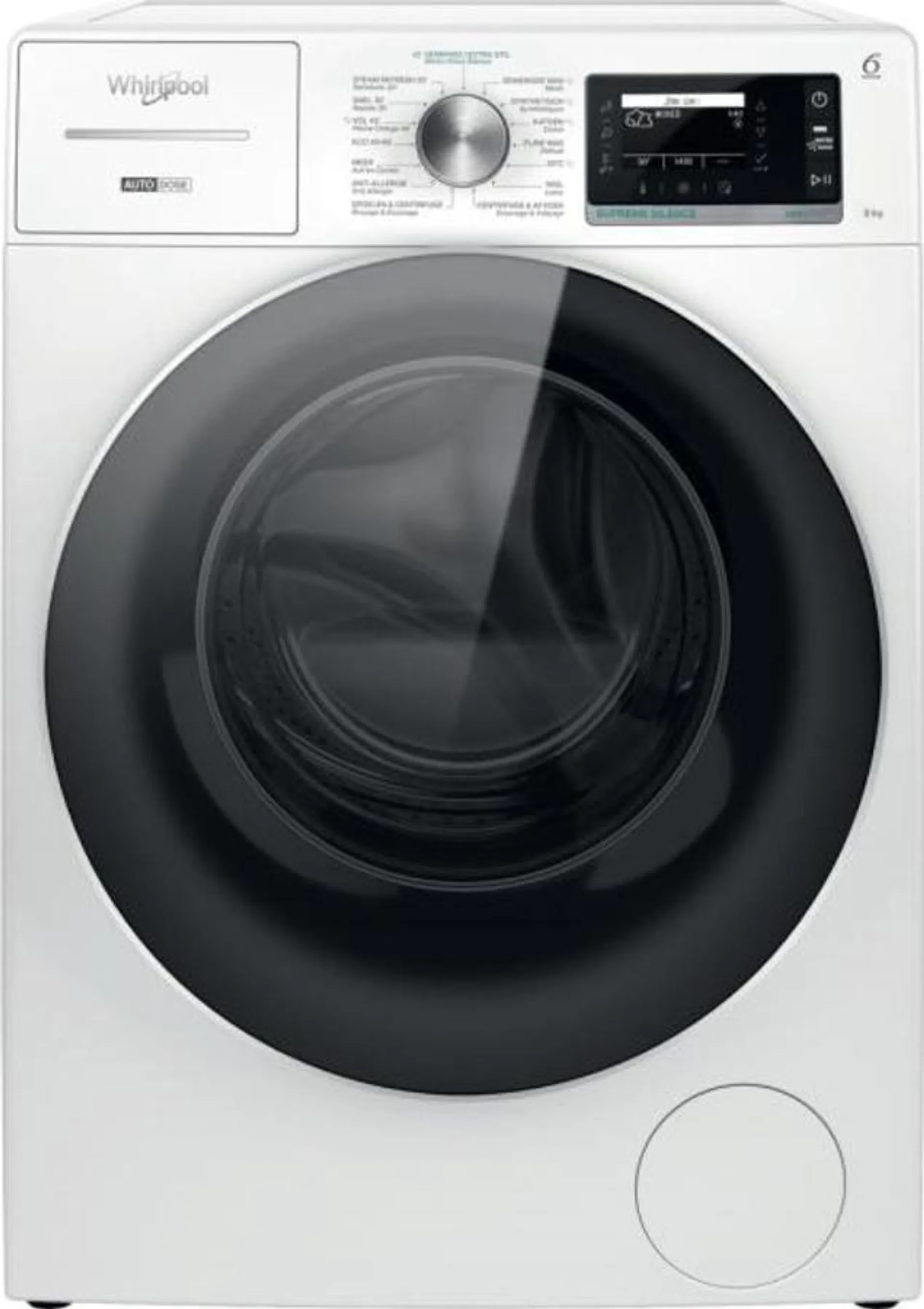 Whirlpool W889ADSILENCEBE wasmachine