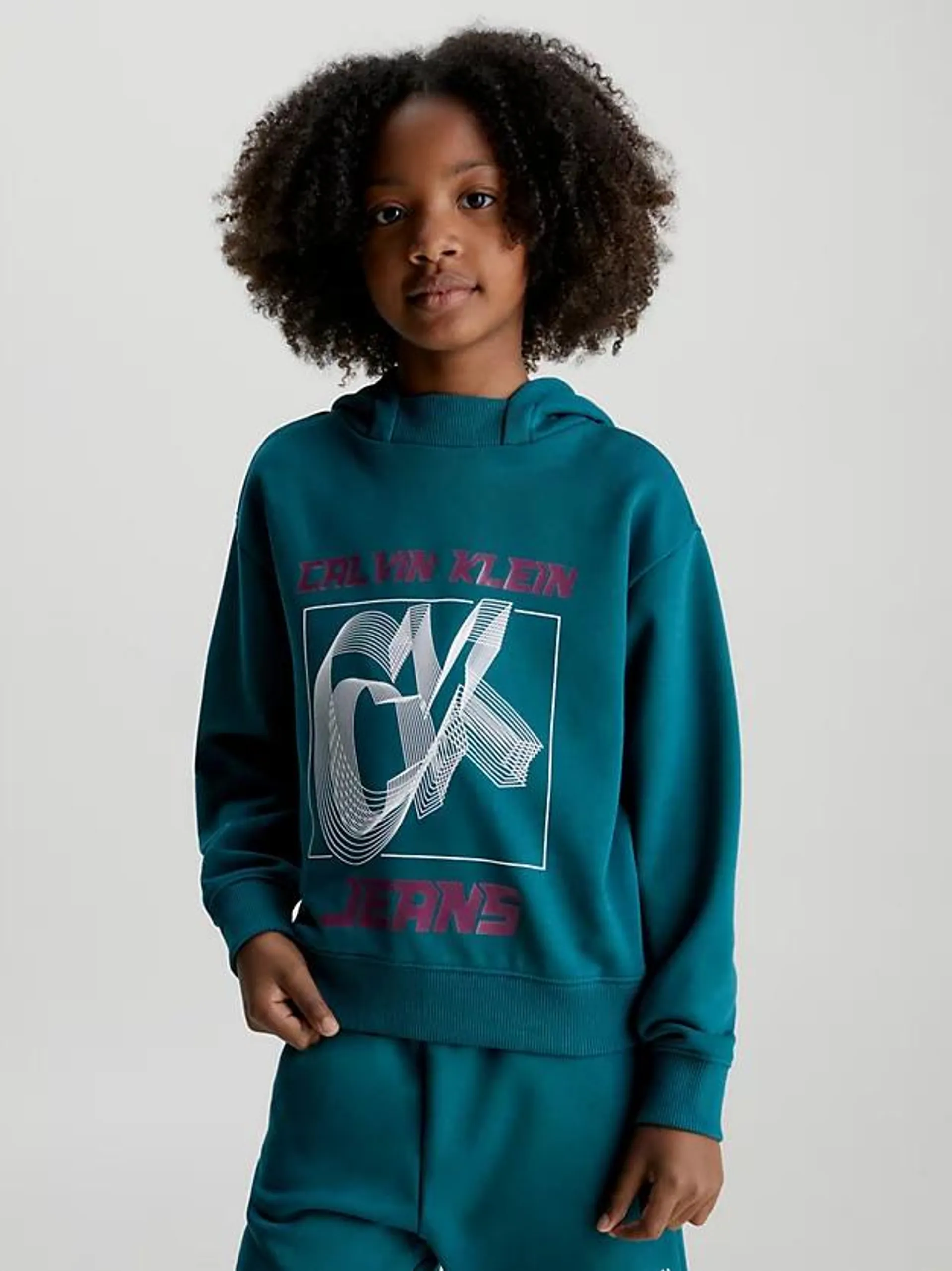 Hoodie met logo voor kinderen