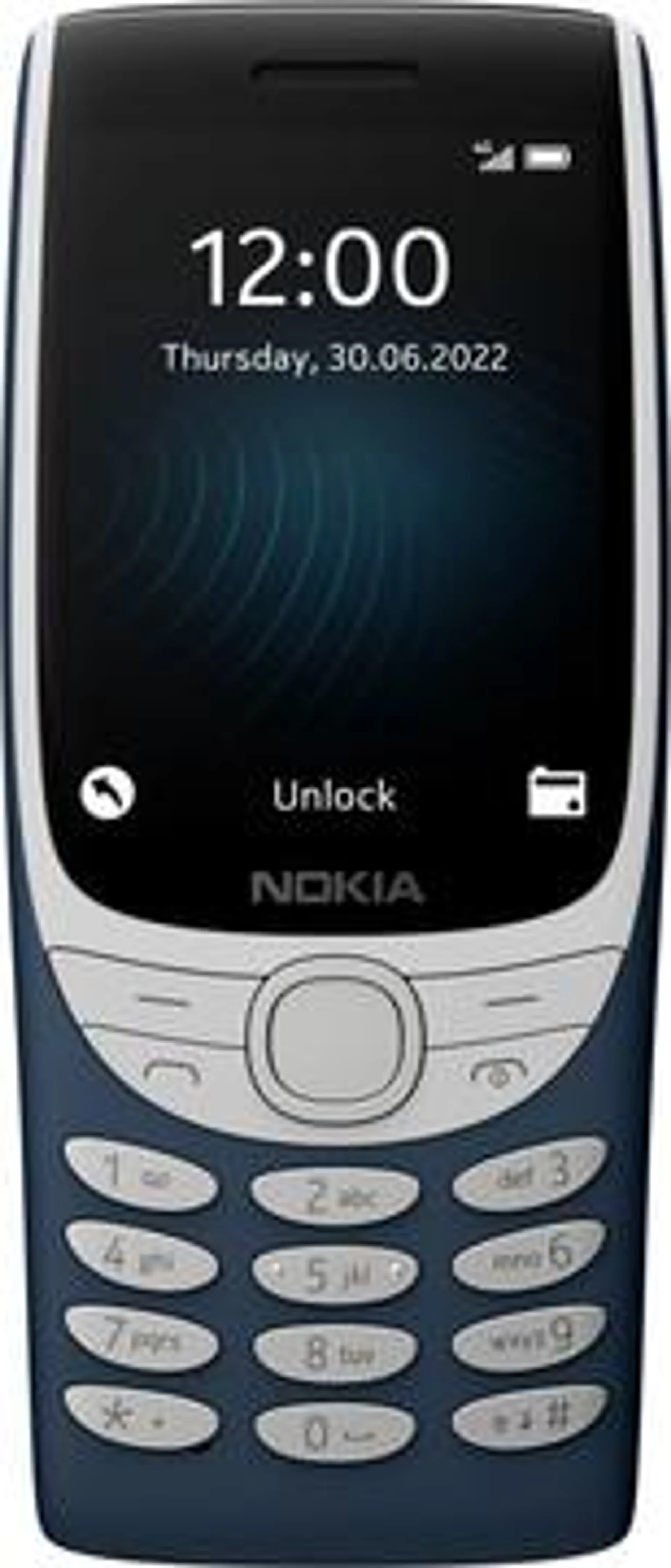 Nokia 8210 4G 0MB Blauw met Odido abonnement