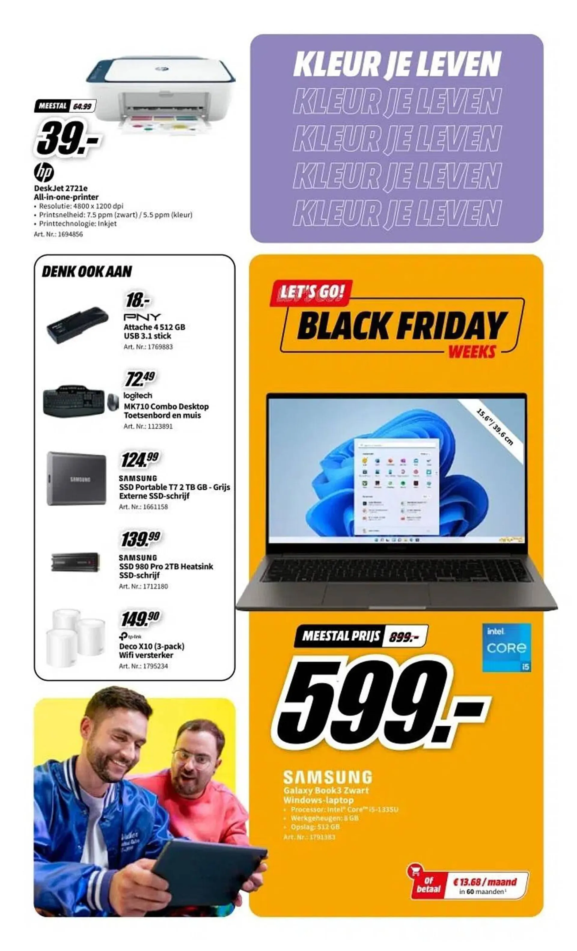 MediaMarkt folder van 23 november tot 27 november 2023 - Folder pagina 13