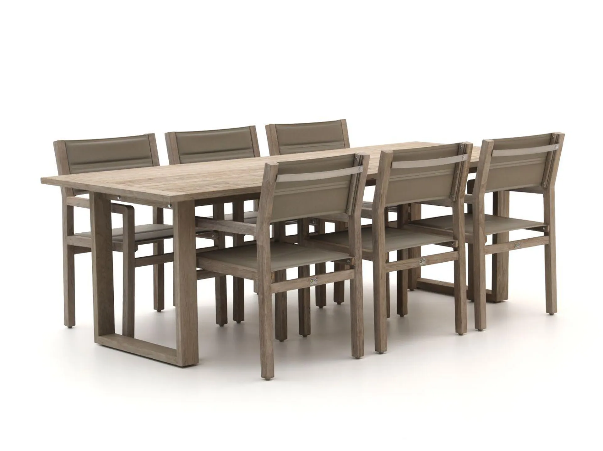 Apple Bee Antigua/Del Mar 240cm dining tuinset 7-delig