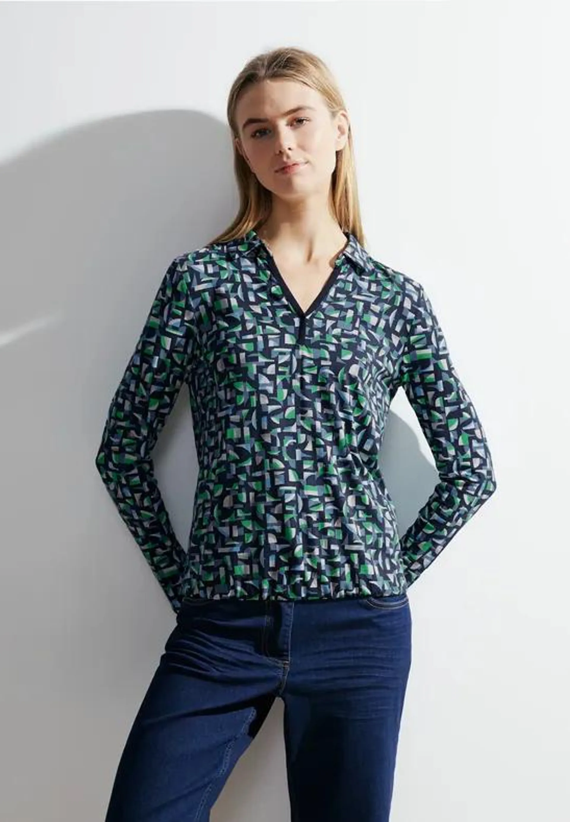 Tuniekshirt met print