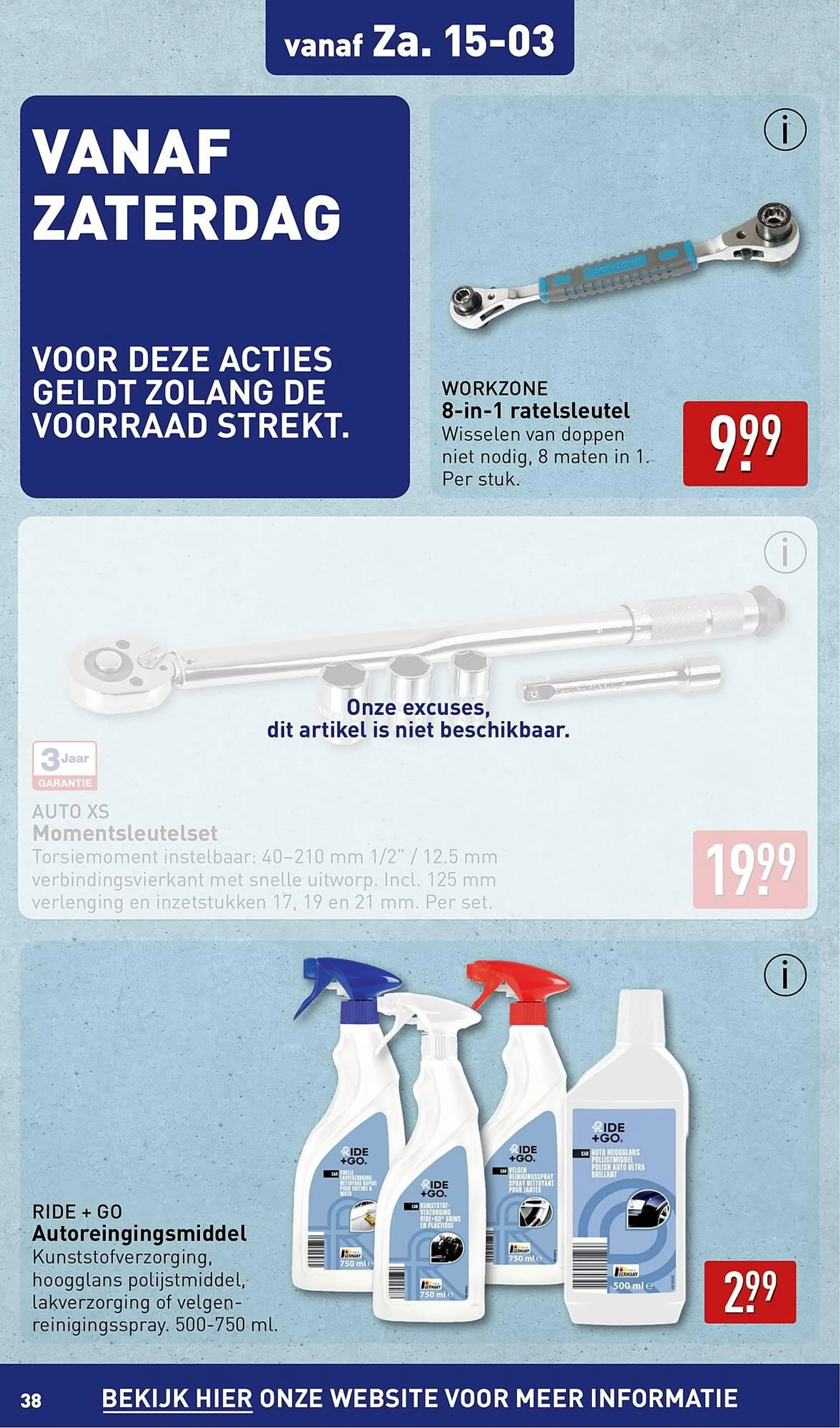 ALDI folder van 10 maart tot 16 maart 2025 - Folder pagina 38