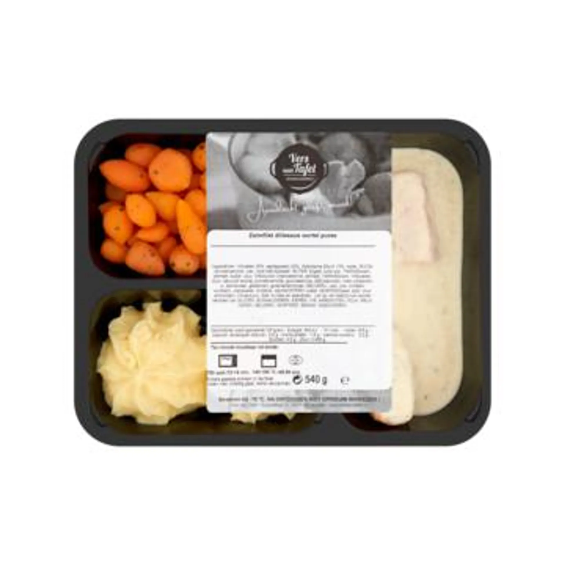 Vers Aan Tafel Zalmfilet Dillesaus Wortel Puree 540g