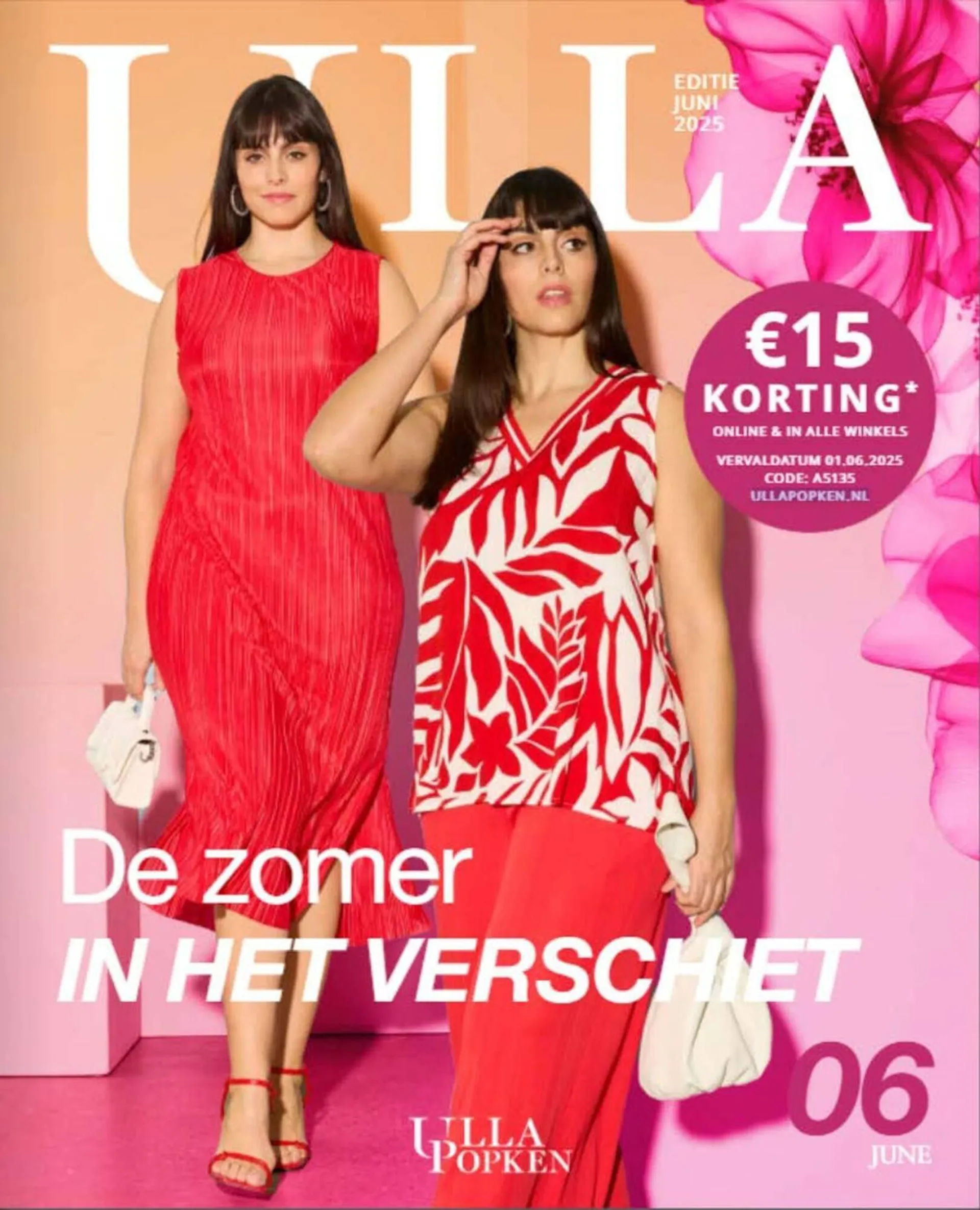 Ulla Popken folder van 3 juni tot 30 juni 2025 - Folder pagina 1
