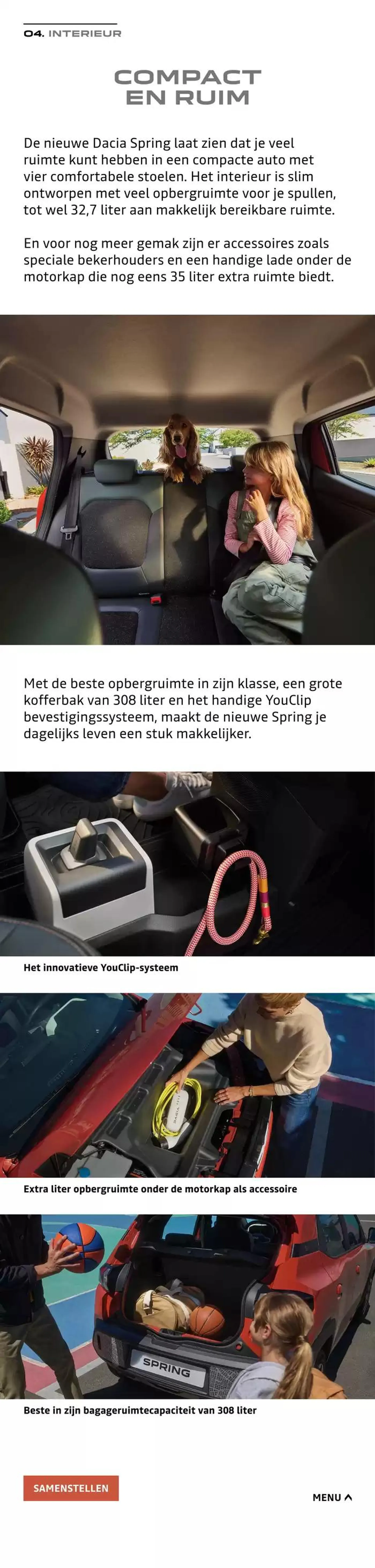 Dacia Spring van 28 november tot 30 juni 2025 - Folder pagina 8