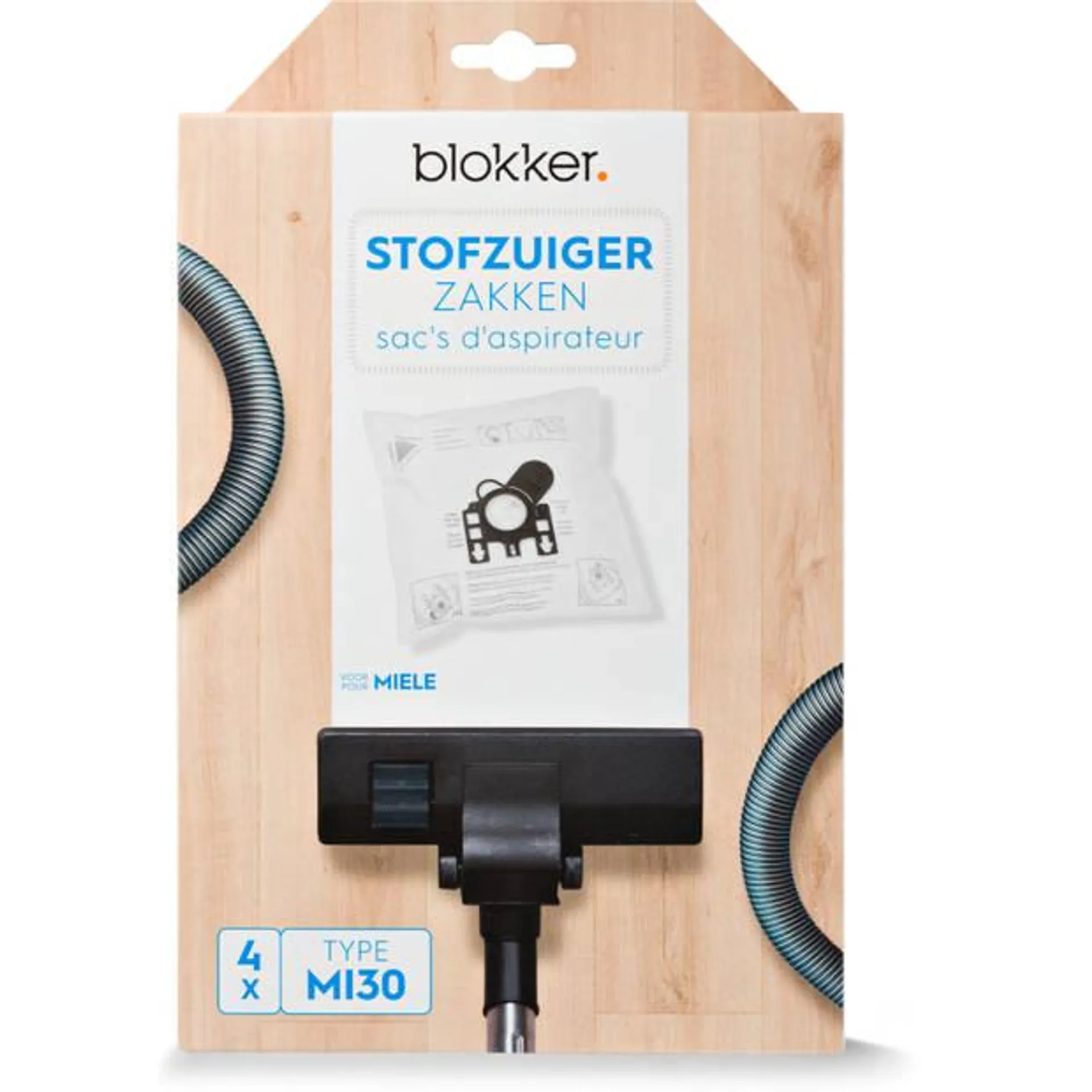 Blokker stofzuigerzak Miele mi30 - 4 stuks