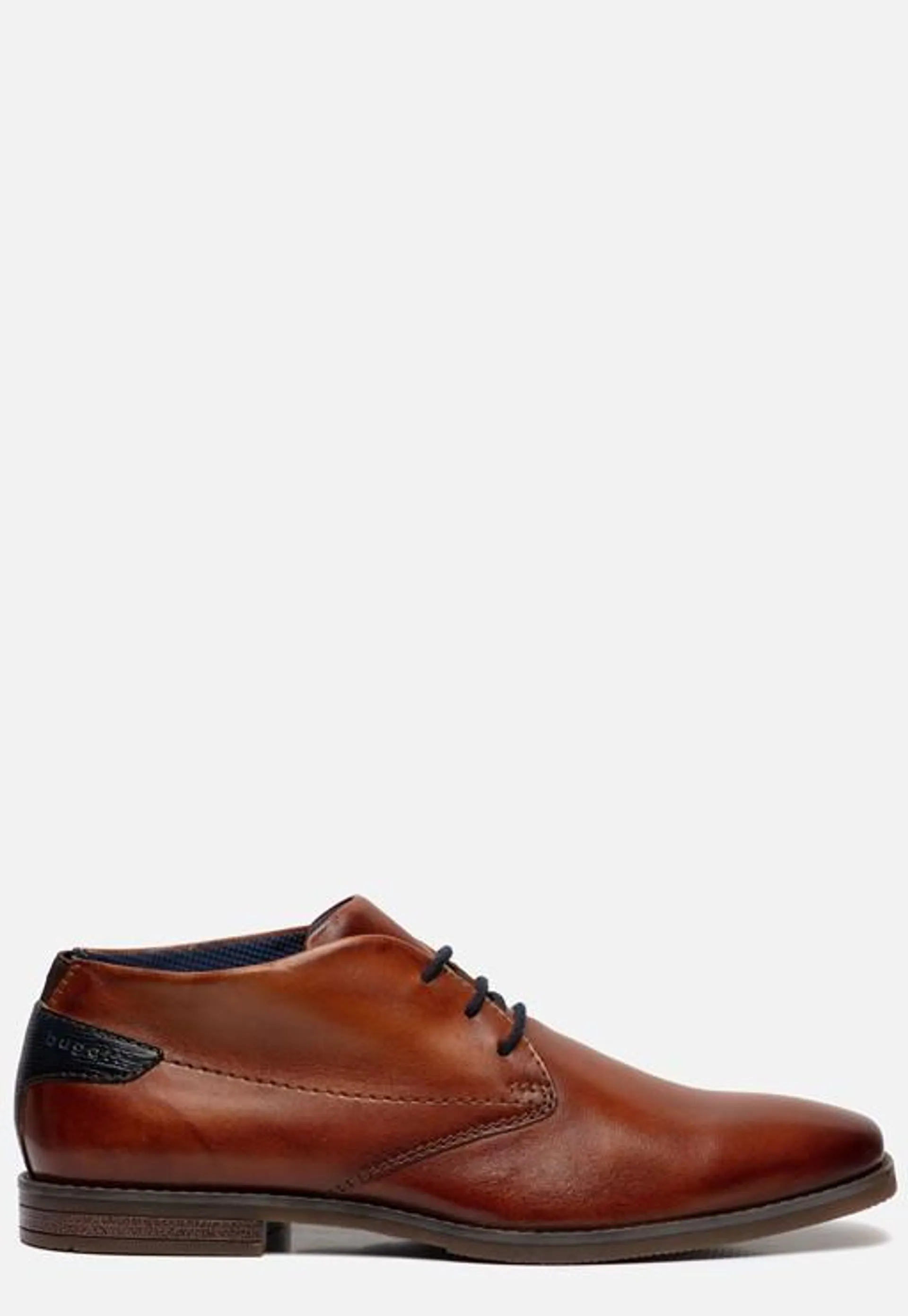 Menello Veterschoenen cognac Leer