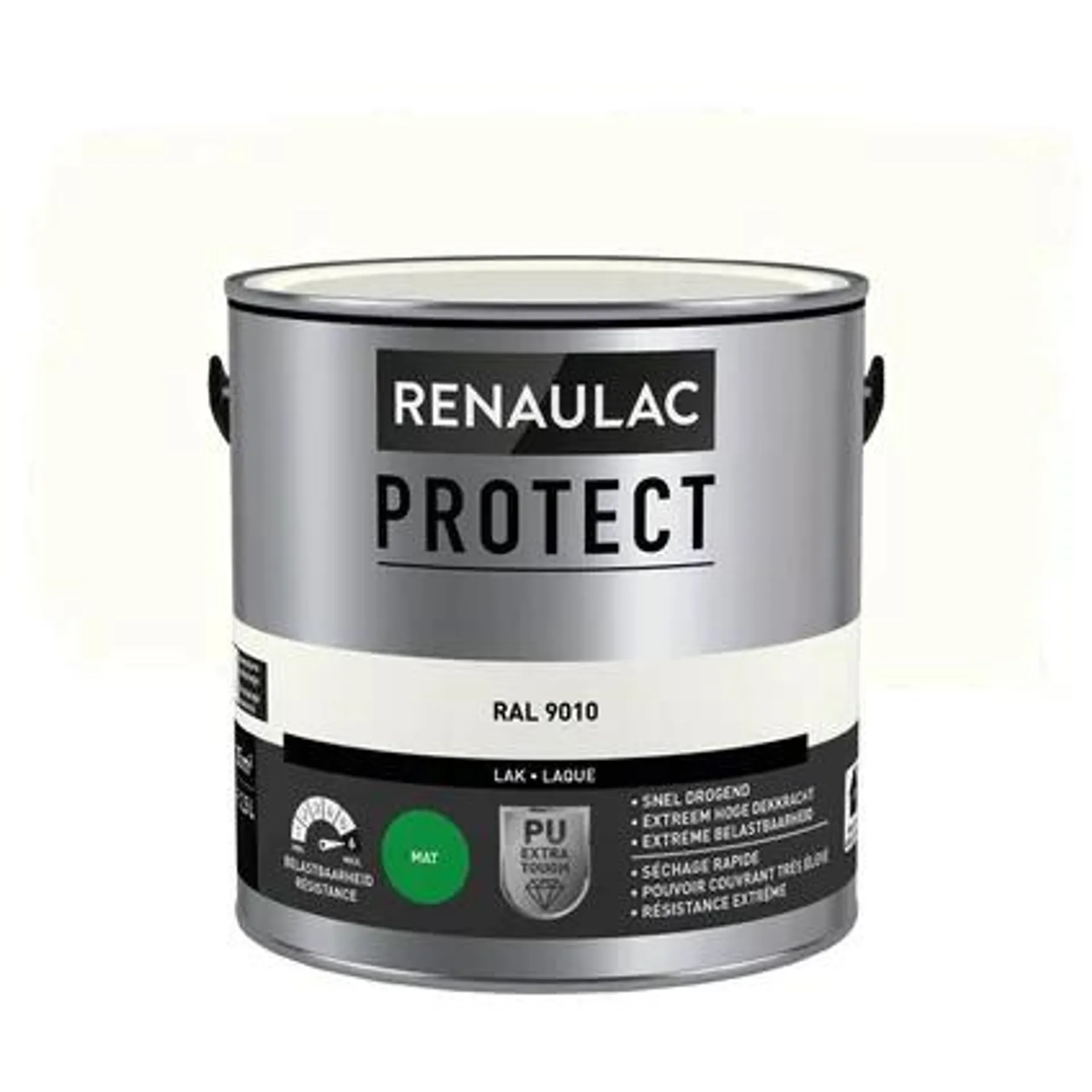 Lak Renaulac Protect RAL9010 mat 2,5L