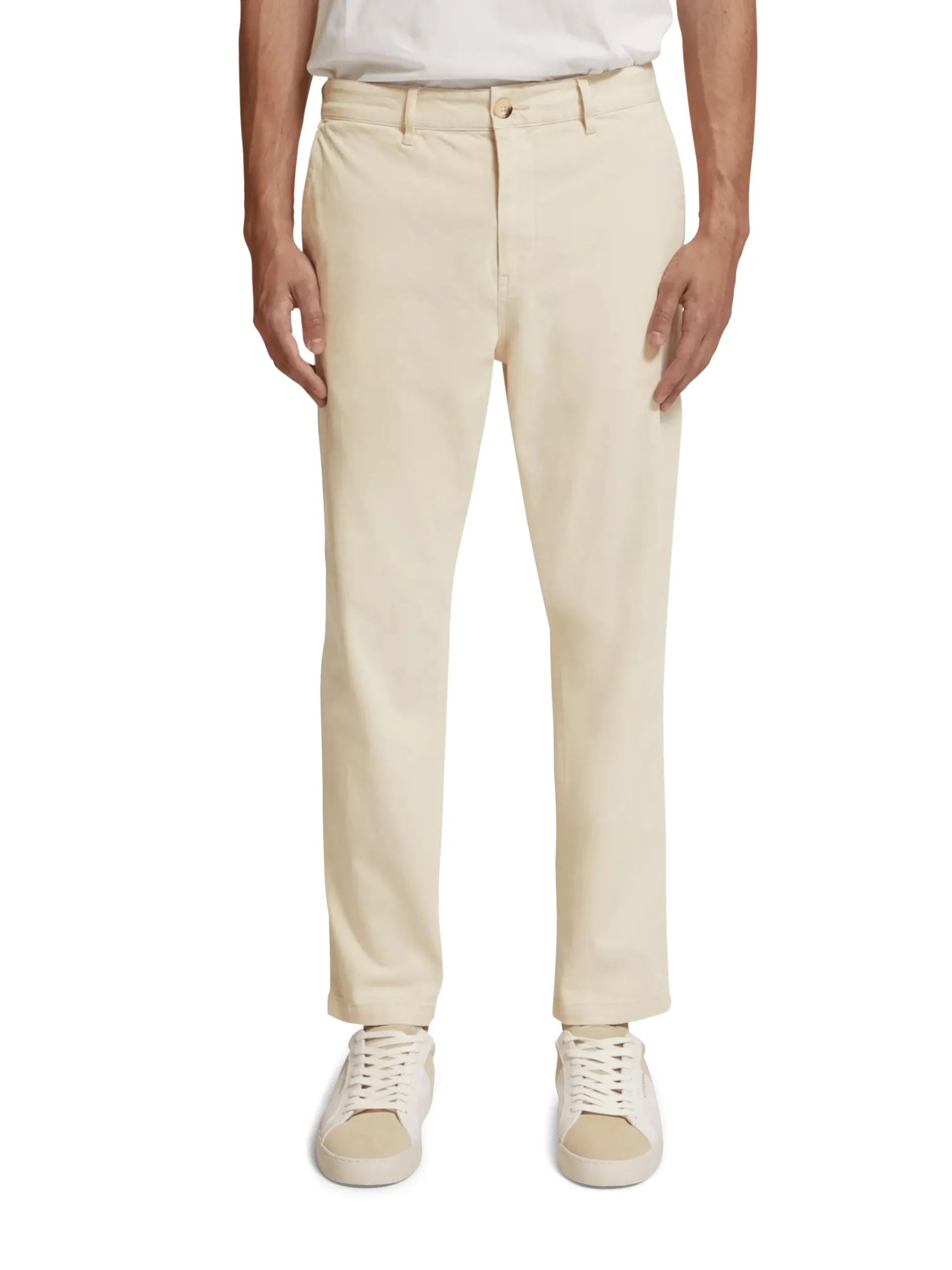 The Drift regular tapered-fit twill chino