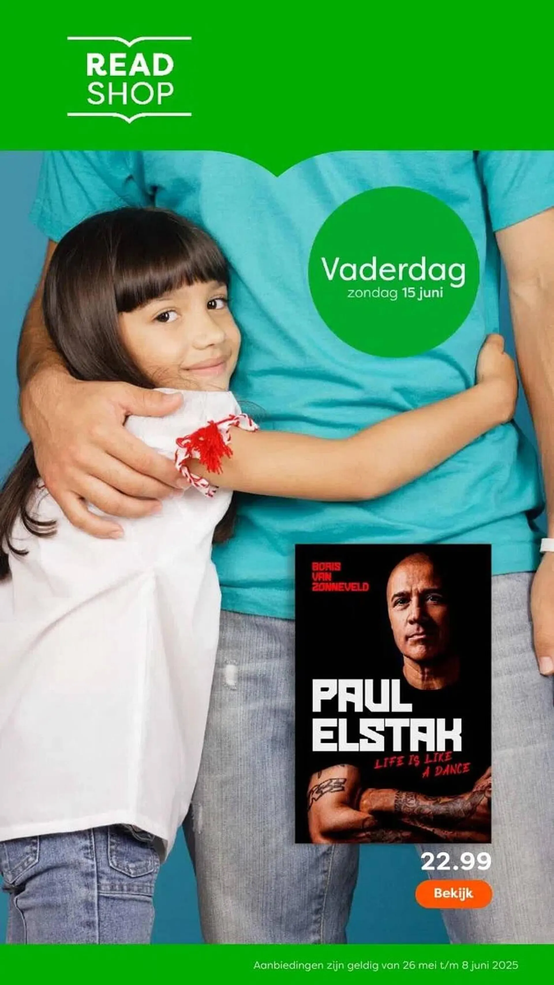 The Read Shop folder van 26 mei tot 31 mei 2025 - Folder pagina 1